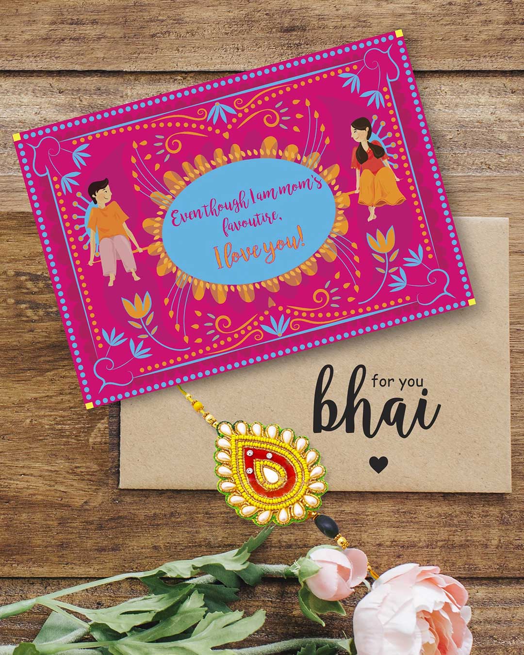 Raksha Bandhan Card For Brother