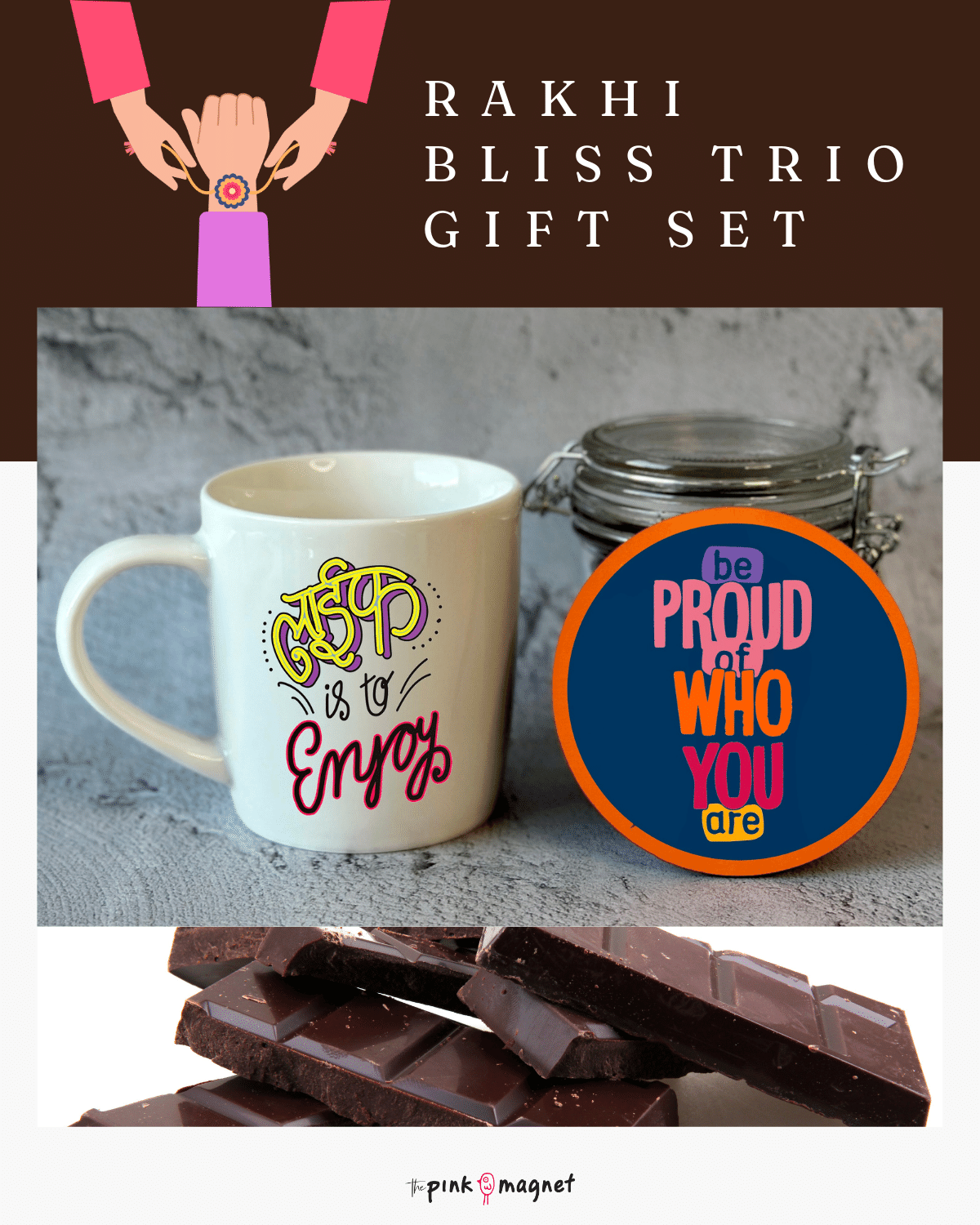 Rakhi Bliss Trio Gift Hamper