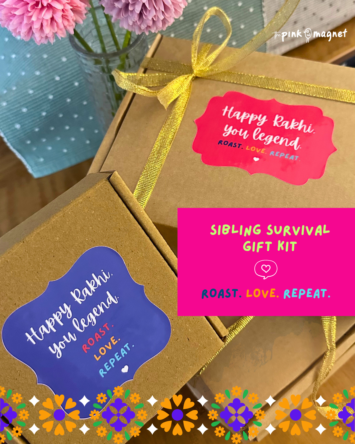 Happy Rakhi – Sibling Survival Gift Kit | Roast, Love, Repeat.