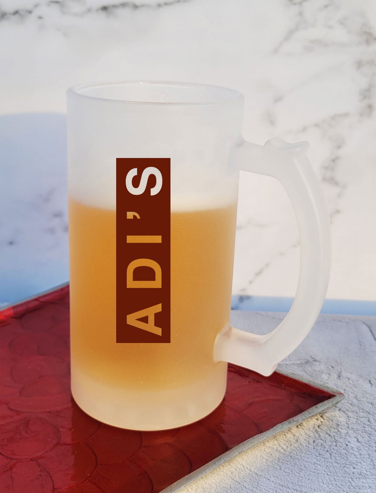 Personalized Name Beer Mug