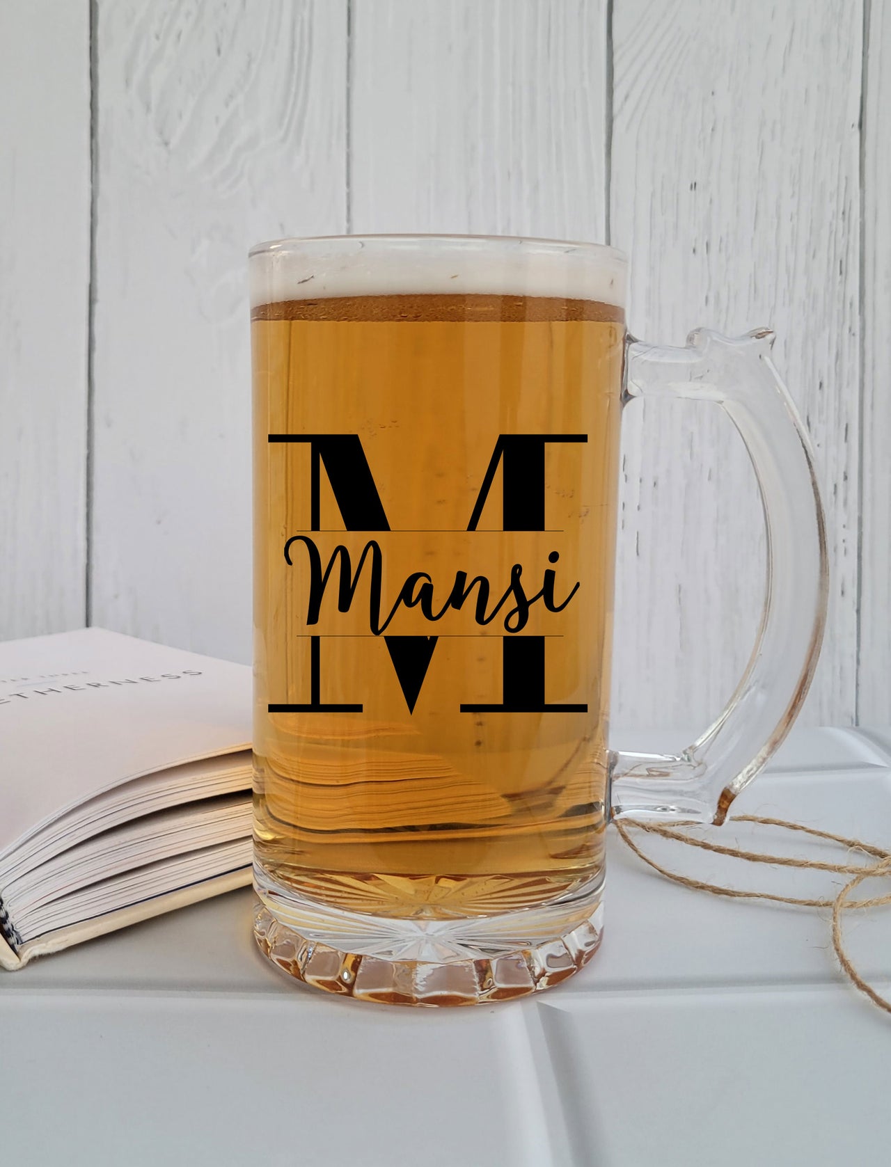 Personalized Name Beer Mug