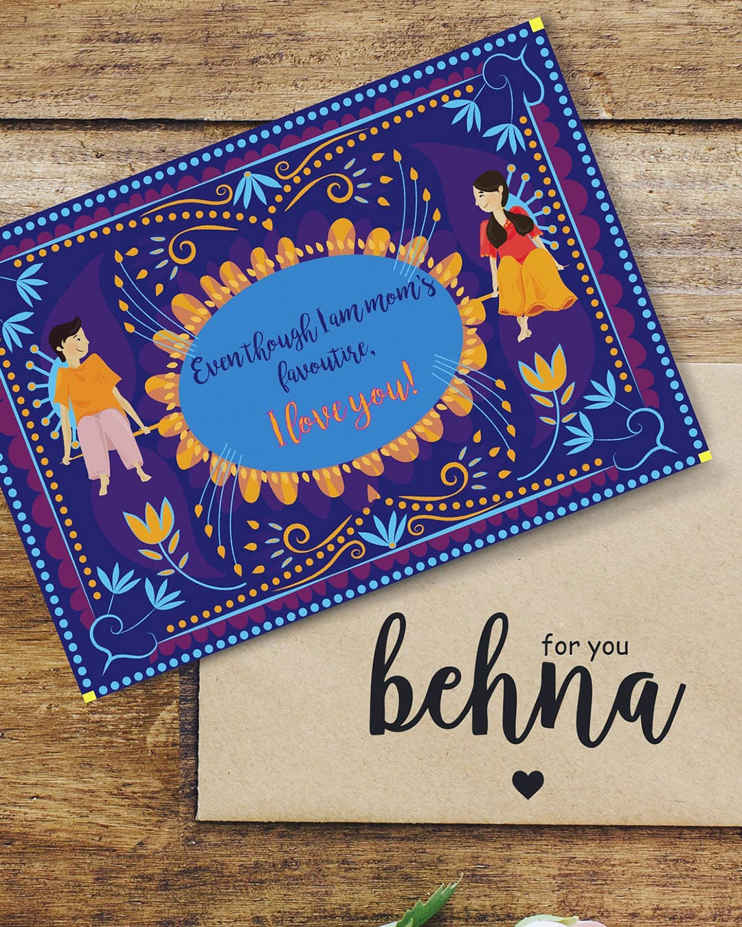 Raksha Bandhan Card For Sister