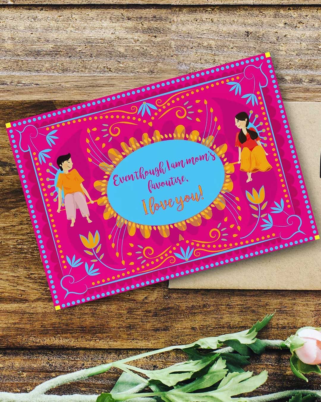 Raksha Bandhan Card For Brother