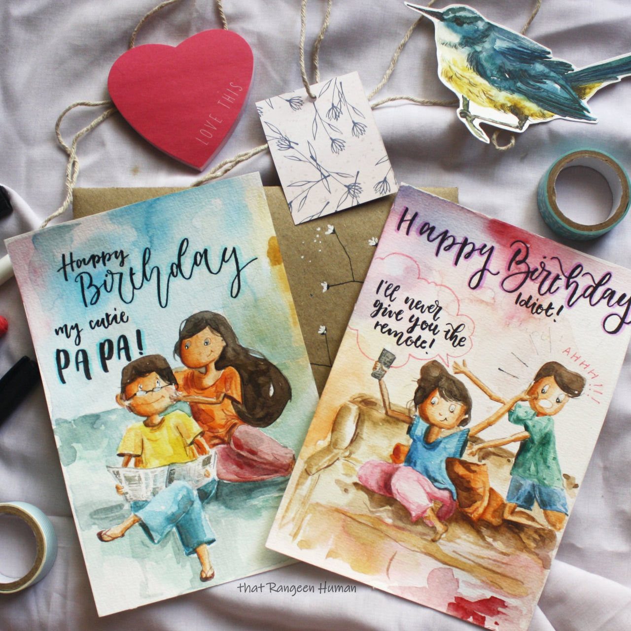 Birthday/Occasion Cards with Envelopes