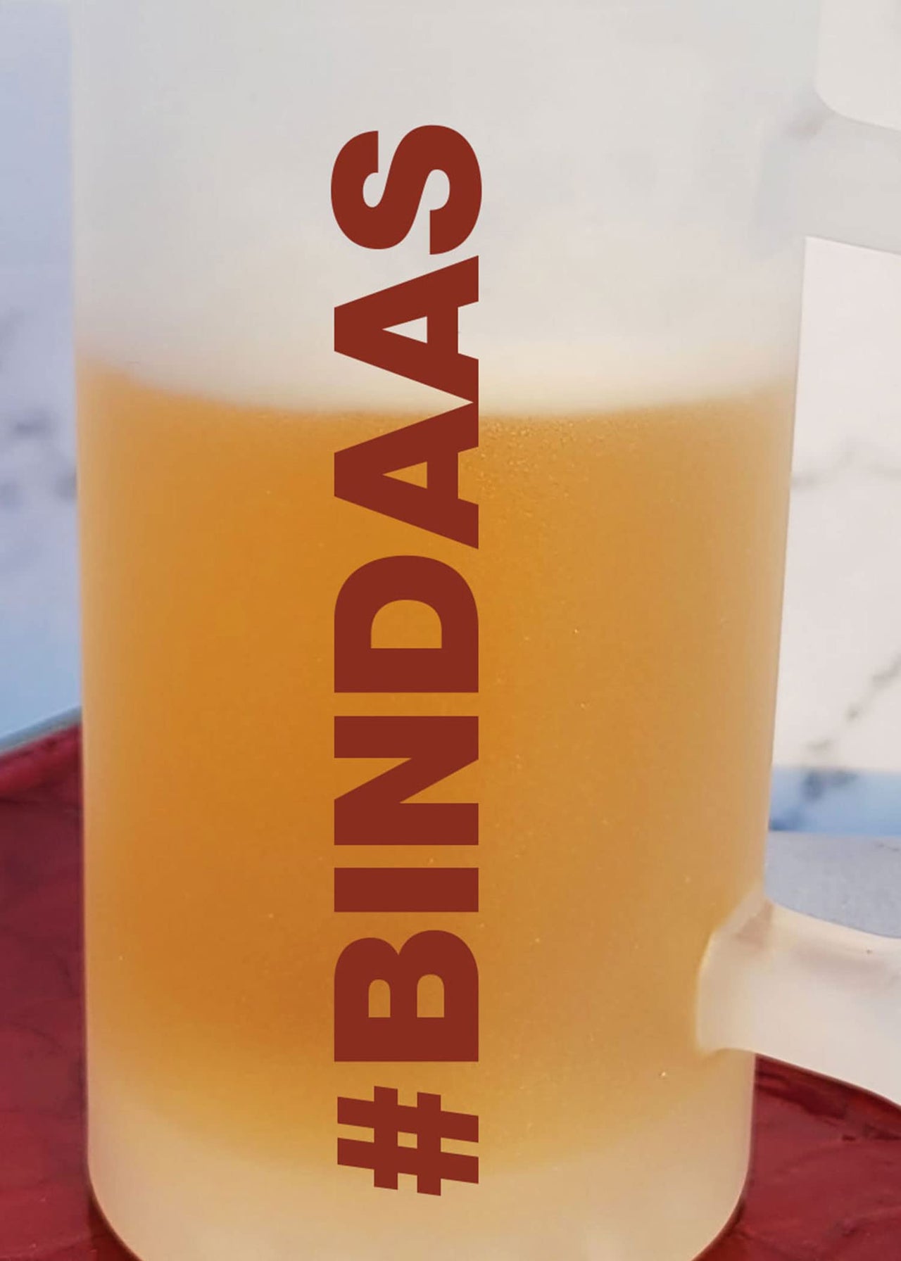 Bindaas - Frosted Beer Mug