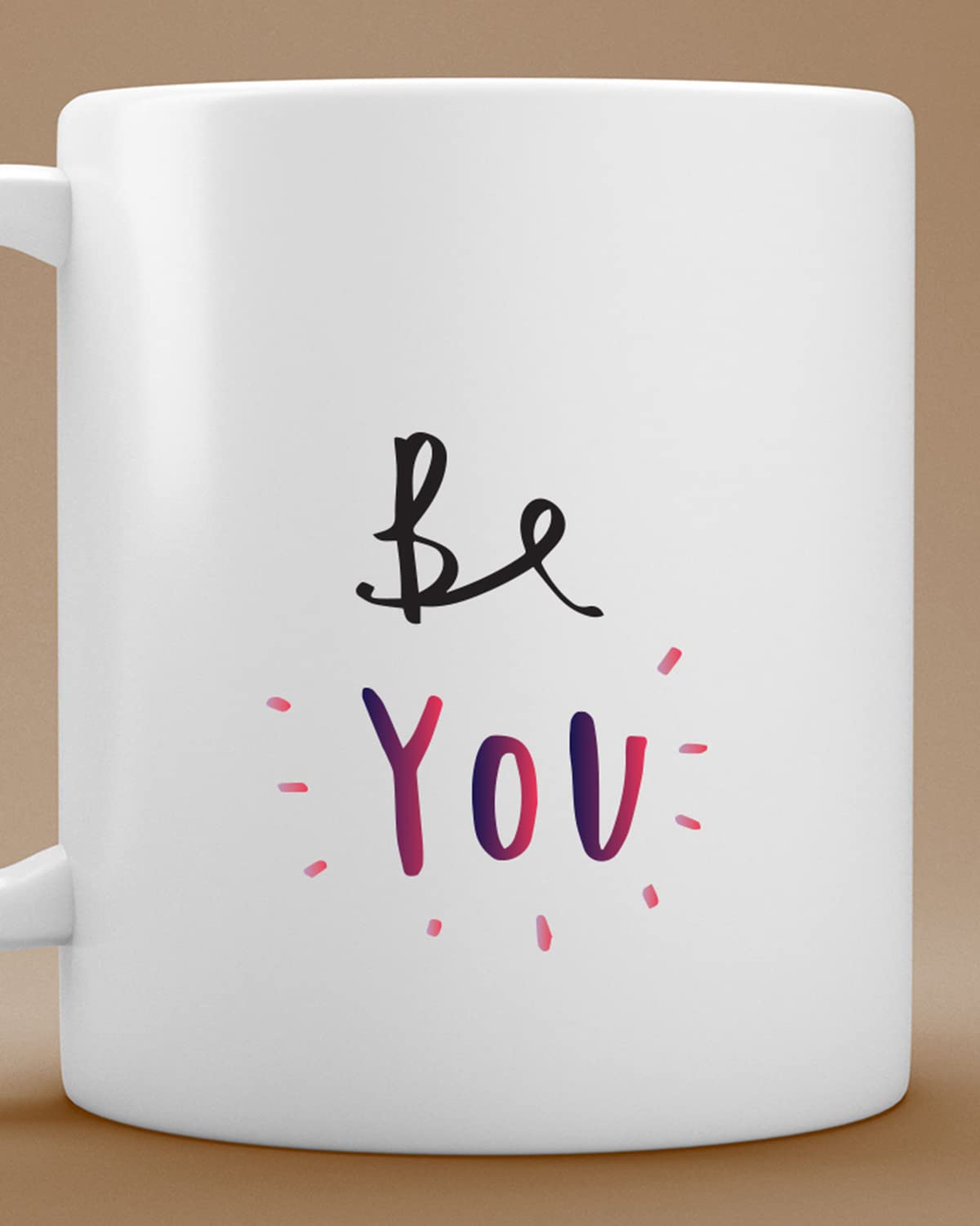 The Pink Magnet Be You Coffee Mug - Valentines Day Gift for Wife Husband Girlfriend Boyfriend | Romantic Printed Coffee Mug for Birthday, Anniversary Gift, Valentine's Day Gift, for Someone Special inspiring gifts for boyfriend | inspiring