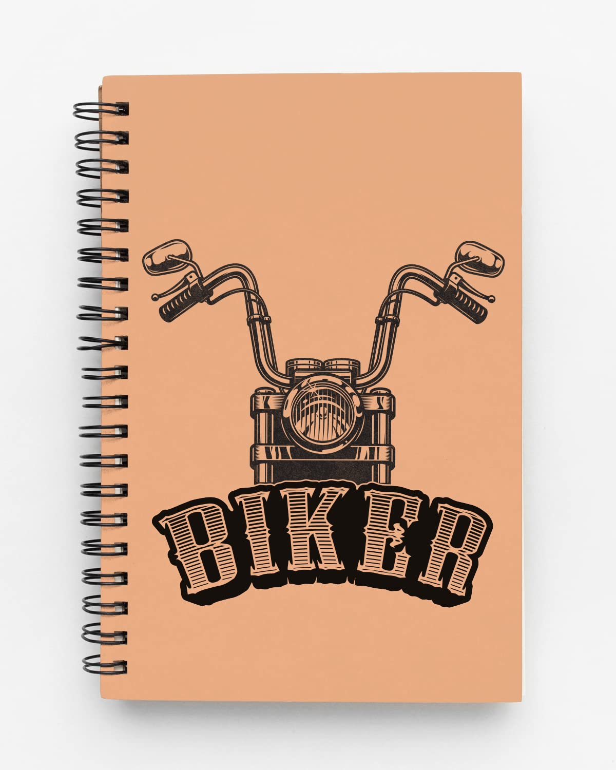 Biker Spiral Notebook
