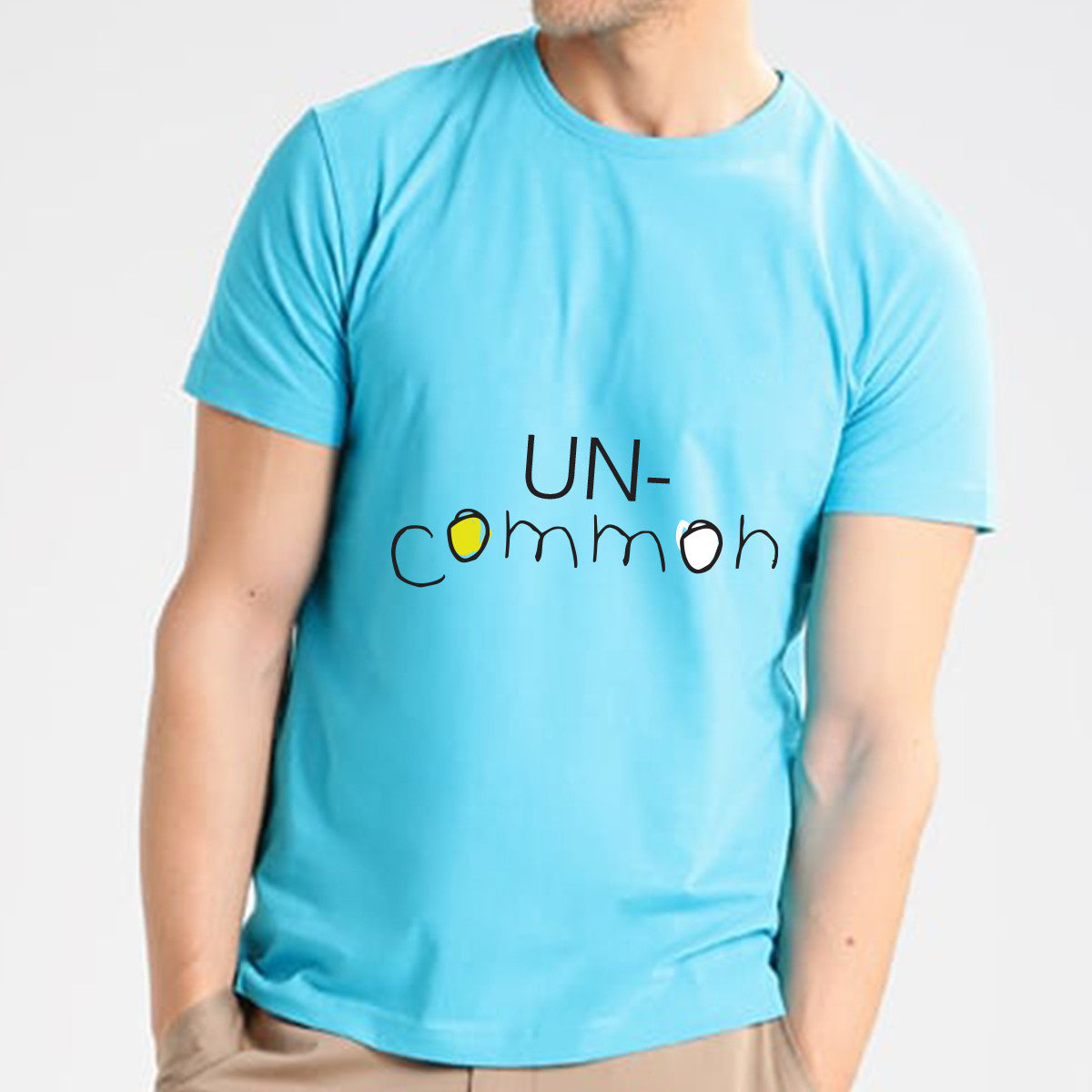 Uncommon Cyan T-shirt