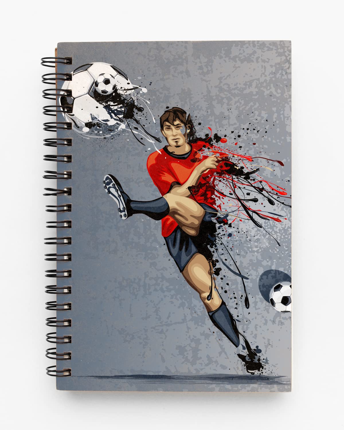 Soccer Spiral Notebook
