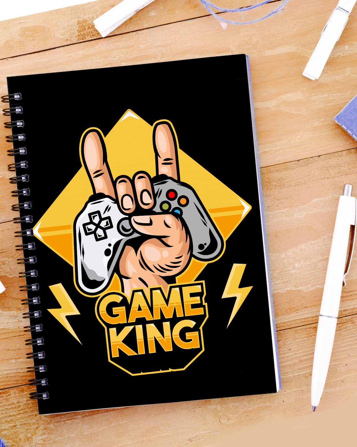 Game King Spiral Notebook