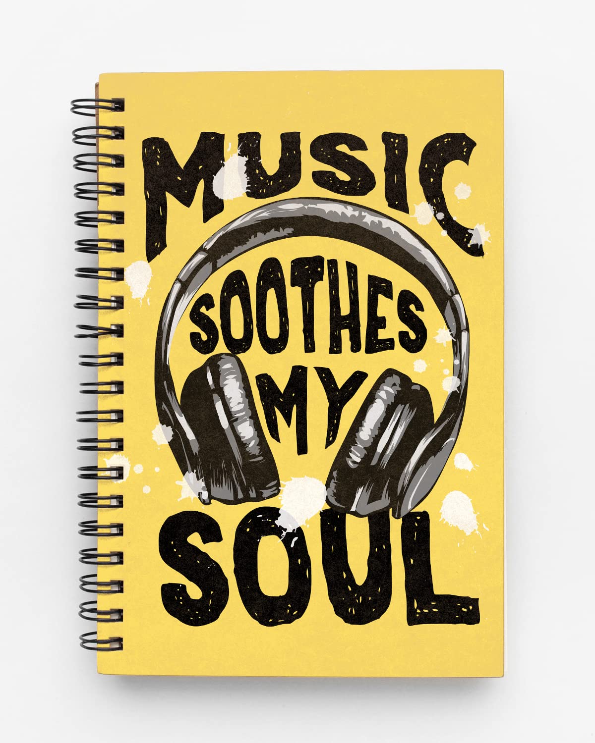 Music Soothes My Soul Spiral Notebook