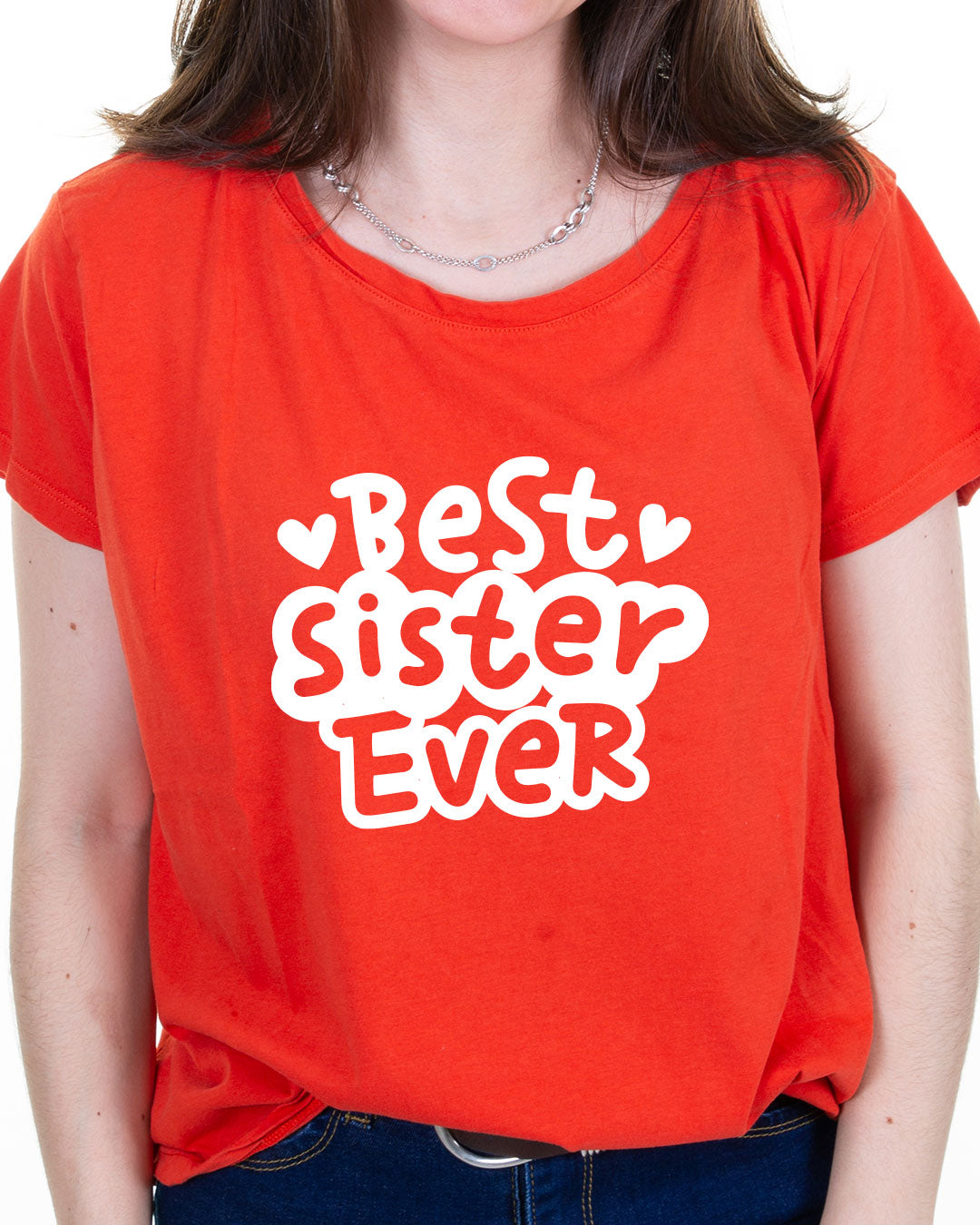 Best Sister Ever - Red T-shirt