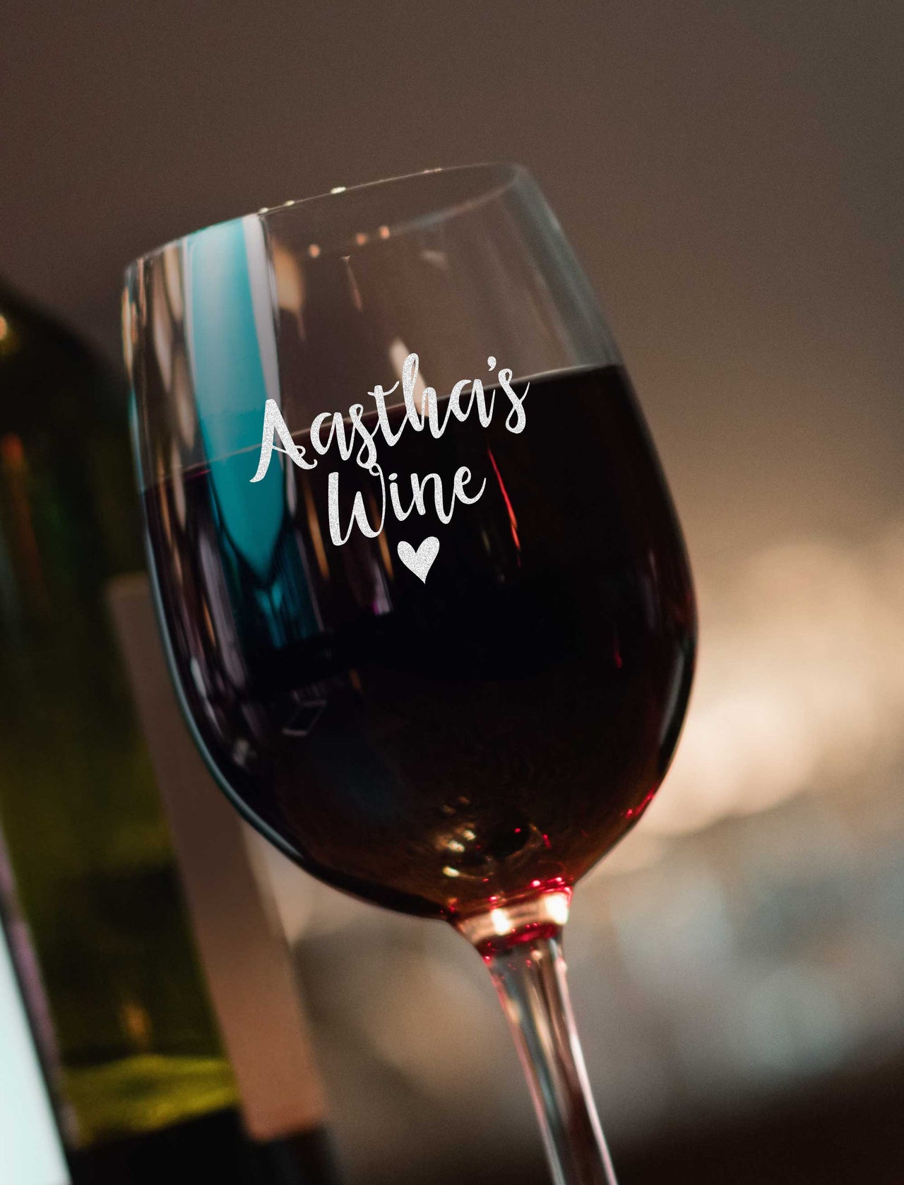 Personalized Engraved Wine Glass