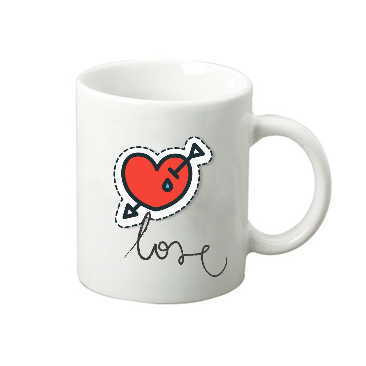 Heart in Love Mug