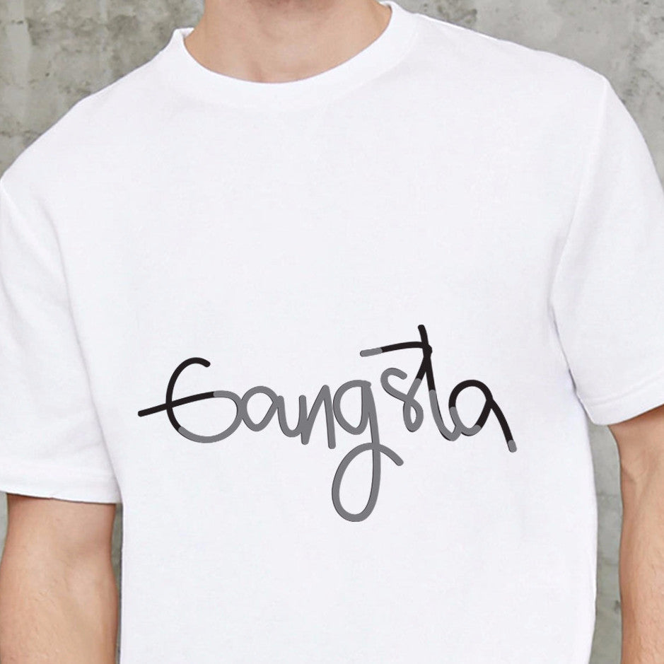 Gangsta Round Neck T-shirt