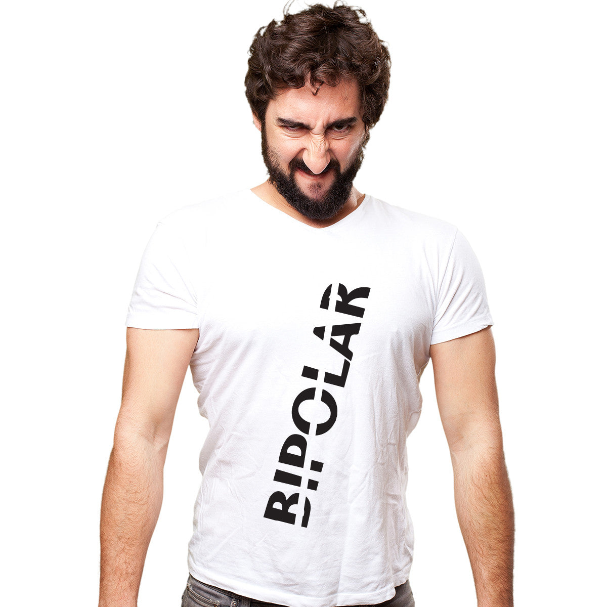 Bipolar Round Neck T-shirt