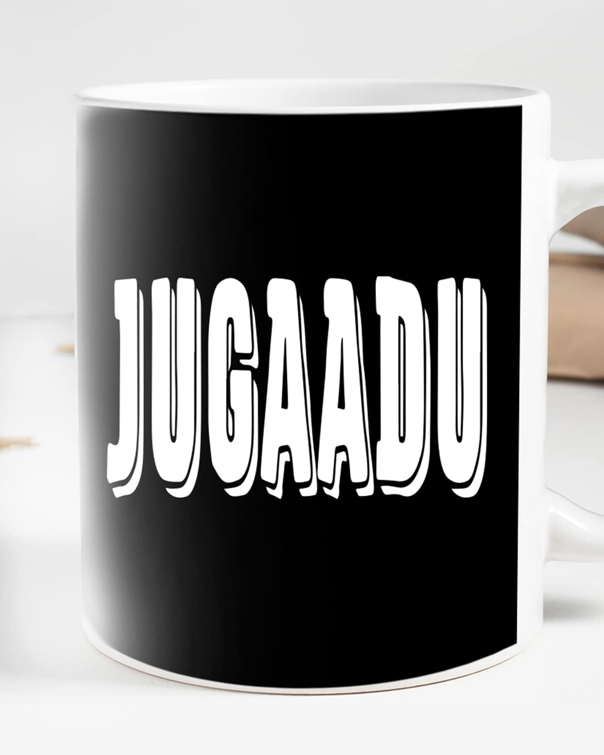 JUGAADU Coffee Mug - Gift for Friend, Birthday Gift, Birthday Mug, Motivational Quotes Mug, Mugs with Funny & Funky Dialogues, Bollywood Mugs, Funny Mugs for Him & Her