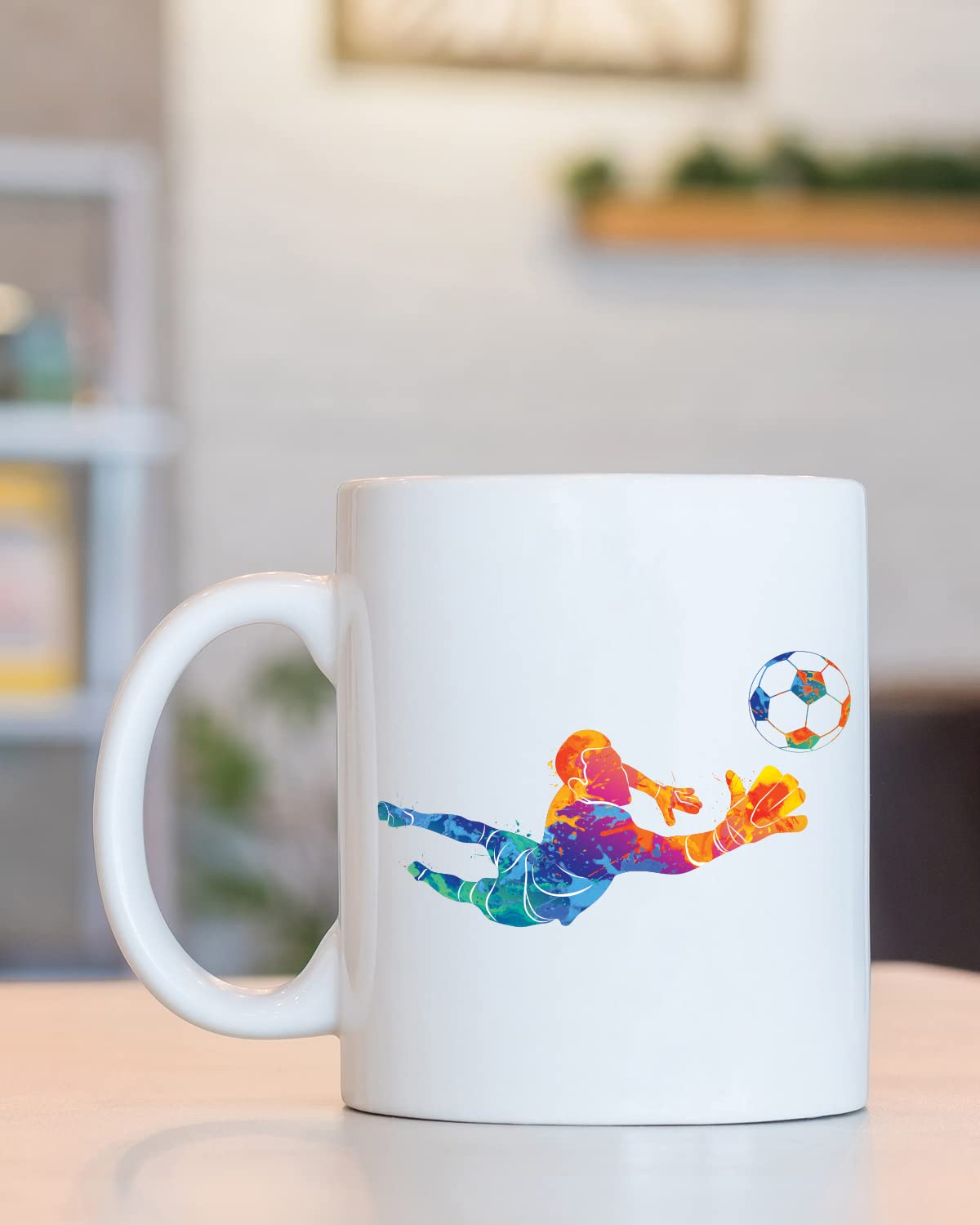 Football Coffee Mug - Unique Gifts for Football Lovers, Football Mugs, Gifts for Football Fans, Soccer Coffee Mug for Husband Boyfriend Birthday, Valentine's Day Football Gift