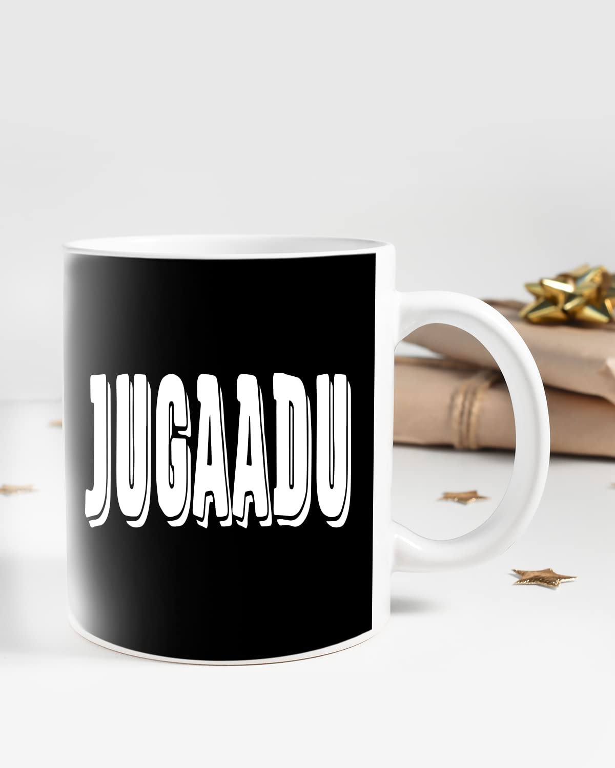 JUGAADU Coffee Mug - Gift for Friend, Birthday Gift, Birthday Mug, Motivational Quotes Mug, Mugs with Funny & Funky Dialogues, Bollywood Mugs, Funny Mugs for Him & Her