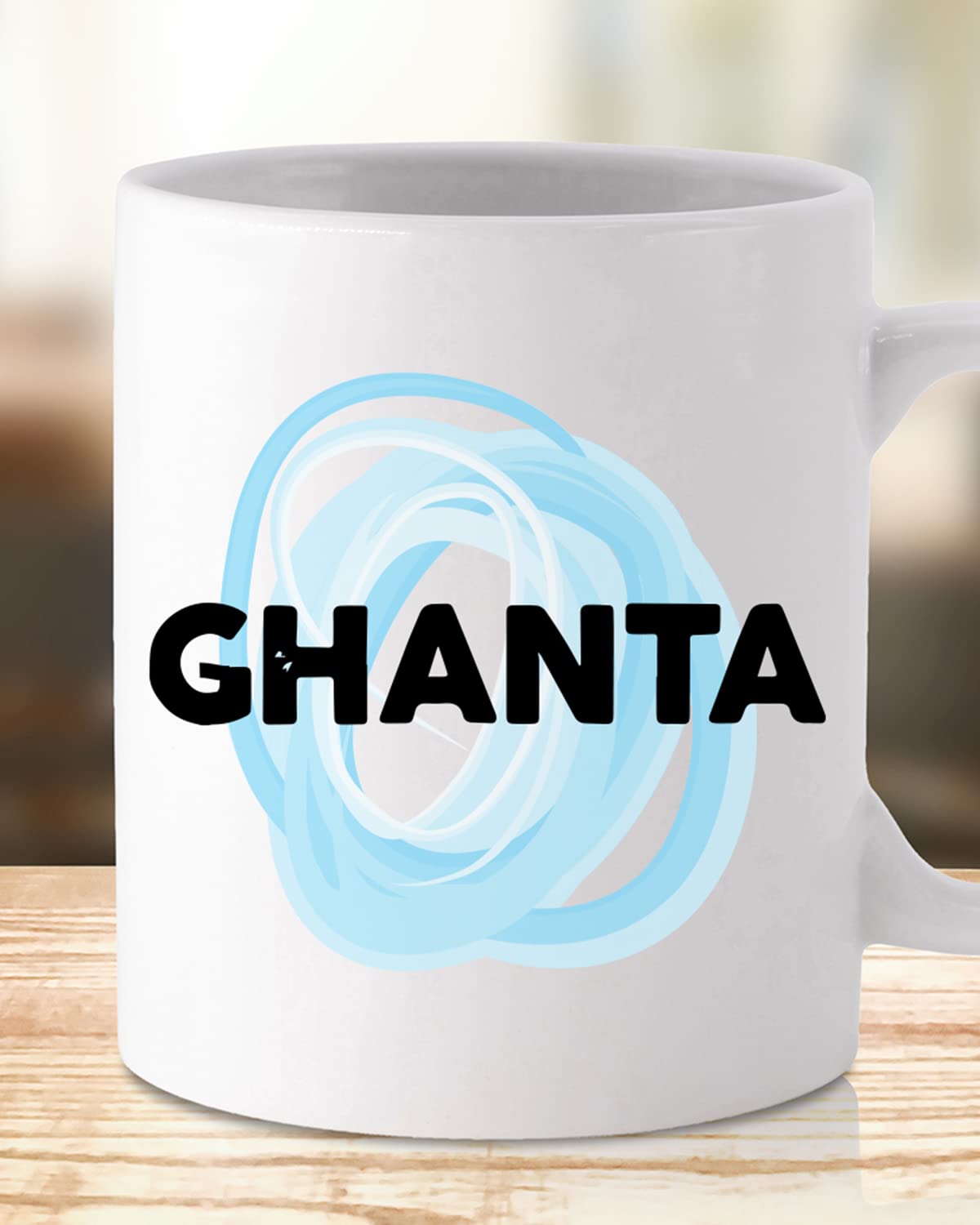 GHANTA Coffee Mug - Gift for Friend, Birthday Gift, Birthday Mug, Sarcasm Quotes Mug, Mugs with Funny & Funky Dialogues, Bollywood Mugs, Funny Mugs for Him & Her
