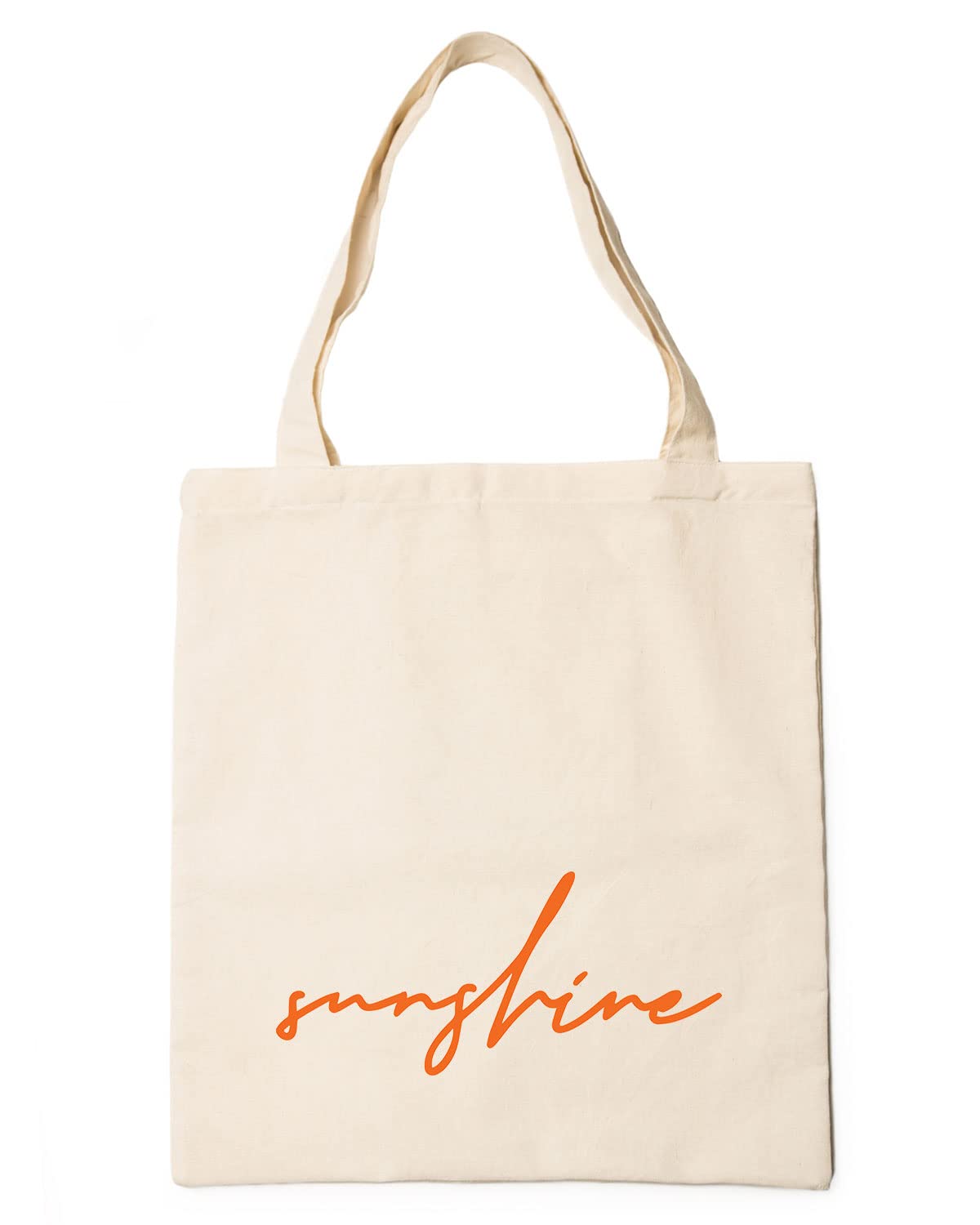 The Pink Magnet Sunshine Tote Bag - Canvas Tote Bag for Women | Printed Multipurpose Cotton Bags | Cute Hand Bag for Girls | Best for College, Travel, Grocery | Reusable Shopping Bag | Eco-Friendly Tote Bag