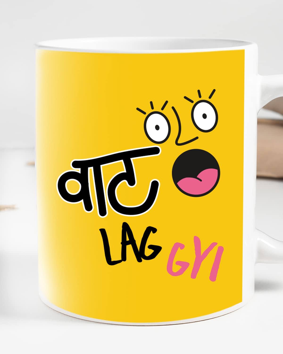 VAAT LAG GYI Coffee Mug - Gift for Friend, Birthday Gift, Birthday Mug, Sarcasm Quotes Mug, Mugs with Funny & Funky Dialogues, Bollywood Mugs, Funny Mugs for Him & Her