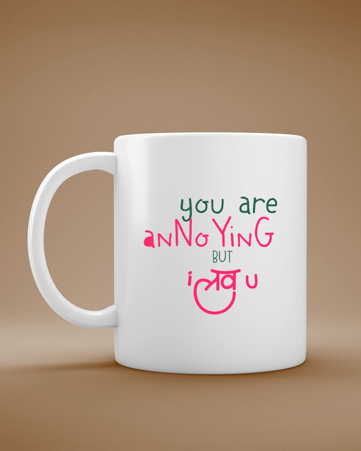 Love Theme Coffee Mug - Valentines Day Gift for Wife Husband Girlfriend Boyfriend