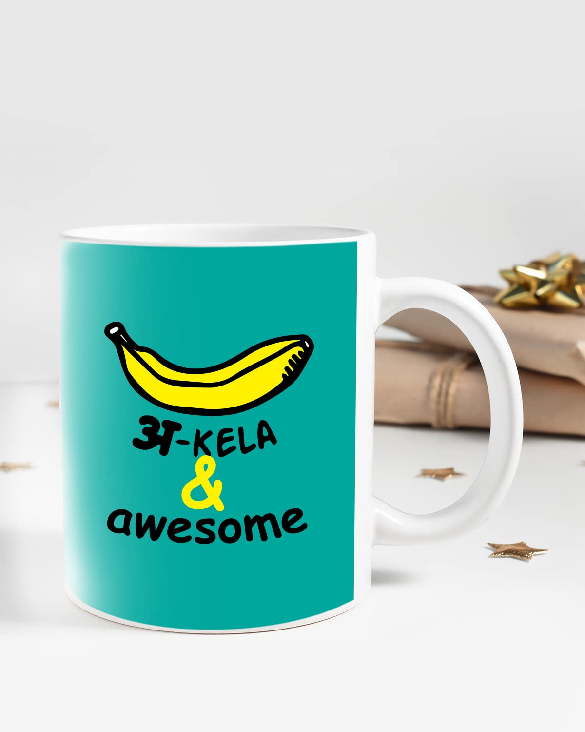 Akela & Awesome Coffee Mug - Gift for Friend, Birthday Gift, Birthday Mug, Sarcasm Quotes Mug, Mugs with Funny & Funky Dialogues, Bollywood Mugs, Funny Mugs for Him & Her