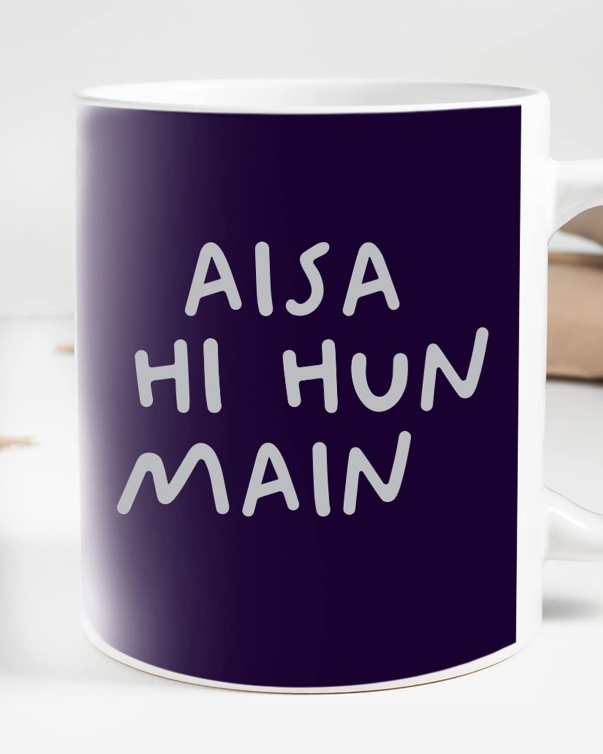 AISA HI HUN Main Coffee Mug - Gift for Friend, Birthday Gift, Birthday Mug, Sarcasm Quotes Mug, Mugs with Funny & Funky Dialogues, Bollywood Mugs, Funny Mugs for Him & Her
