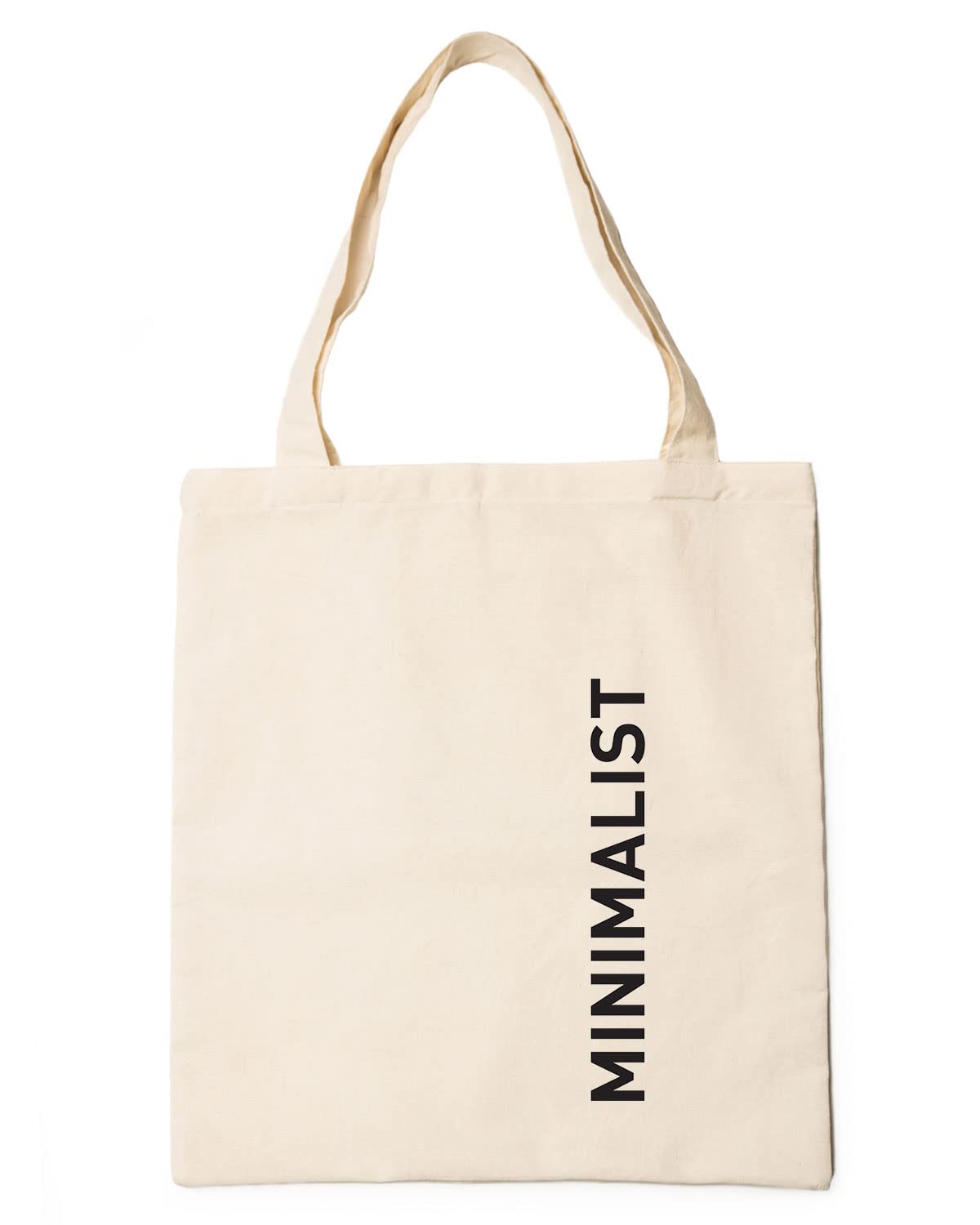 The Pink Magnet Minimalist Tote Bag - Canvas Tote Bag for Women | Printed Multipurpose Cotton Bags | Cute Hand Bag for Girls | Best for College, Travel, Grocery | Reusable Shopping Bag | Eco-Friendly Tote Bag