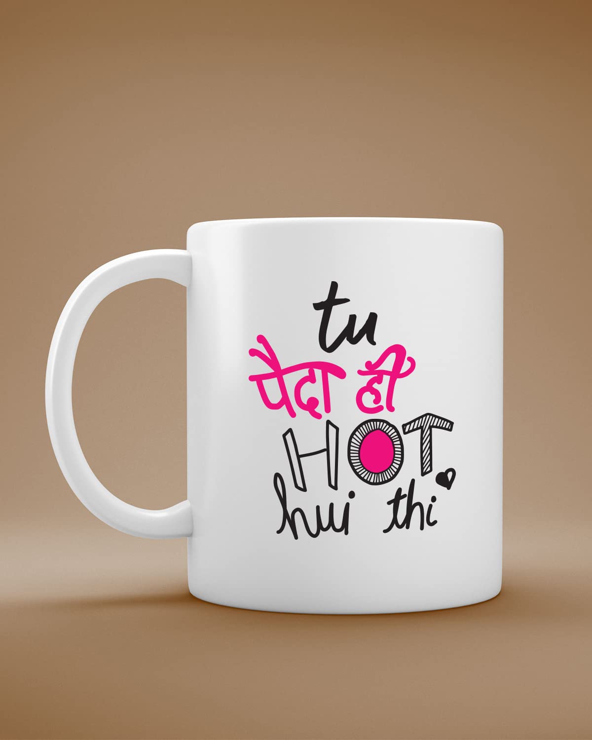 The Pink Magnet Love Theme Coffee Mug - Valentines Day Gift for Wife Husband Girlfriend Boyfriend | Romantic Printed Coffee Mug for Birthday, Anniversary Gift, Valentine's Day Gift, for Someone Special inspiring gifts for boyfriend | inspir