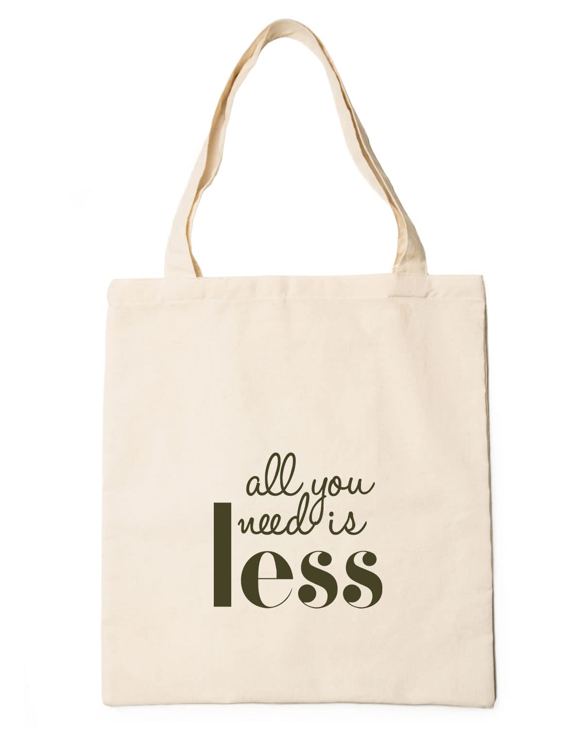 The Pink Magnet All You Need Is Love Tote Bag - Canvas Tote Bag for Women | Printed Multipurpose Cotton Bags | Cute Hand Bag for Girls | Best for College, Travel, Grocery | Reusable Shopping Bag | Eco-Friendly Tote Bag