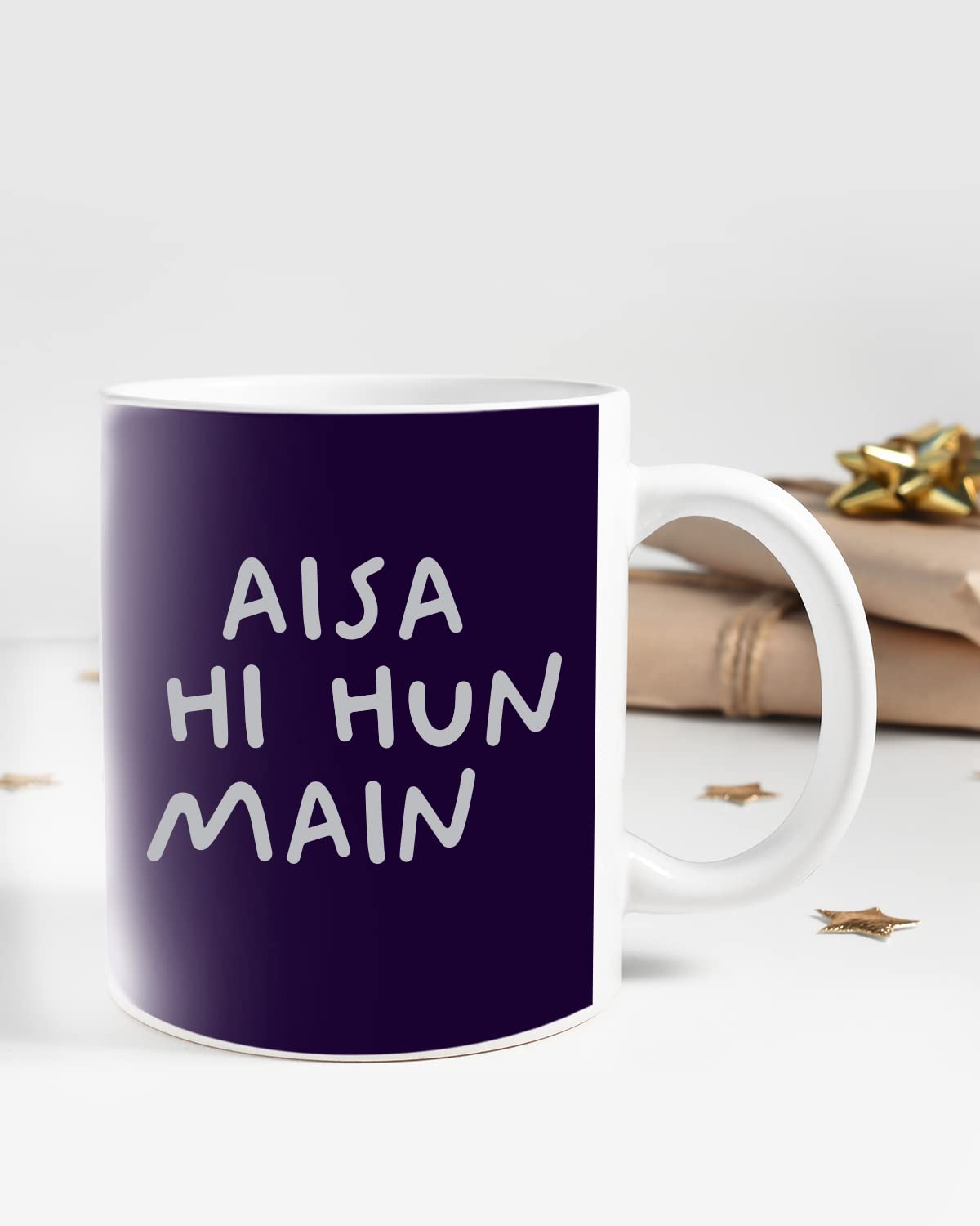AISA HI HUN Main Coffee Mug - Gift for Friend, Birthday Gift, Birthday Mug, Sarcasm Quotes Mug, Mugs with Funny & Funky Dialogues, Bollywood Mugs, Funny Mugs for Him & Her
