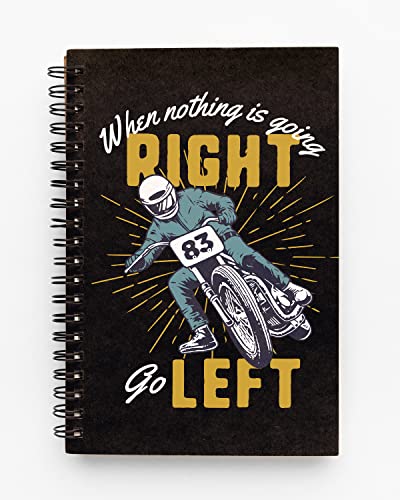 Bike Rider Spiral Notebook