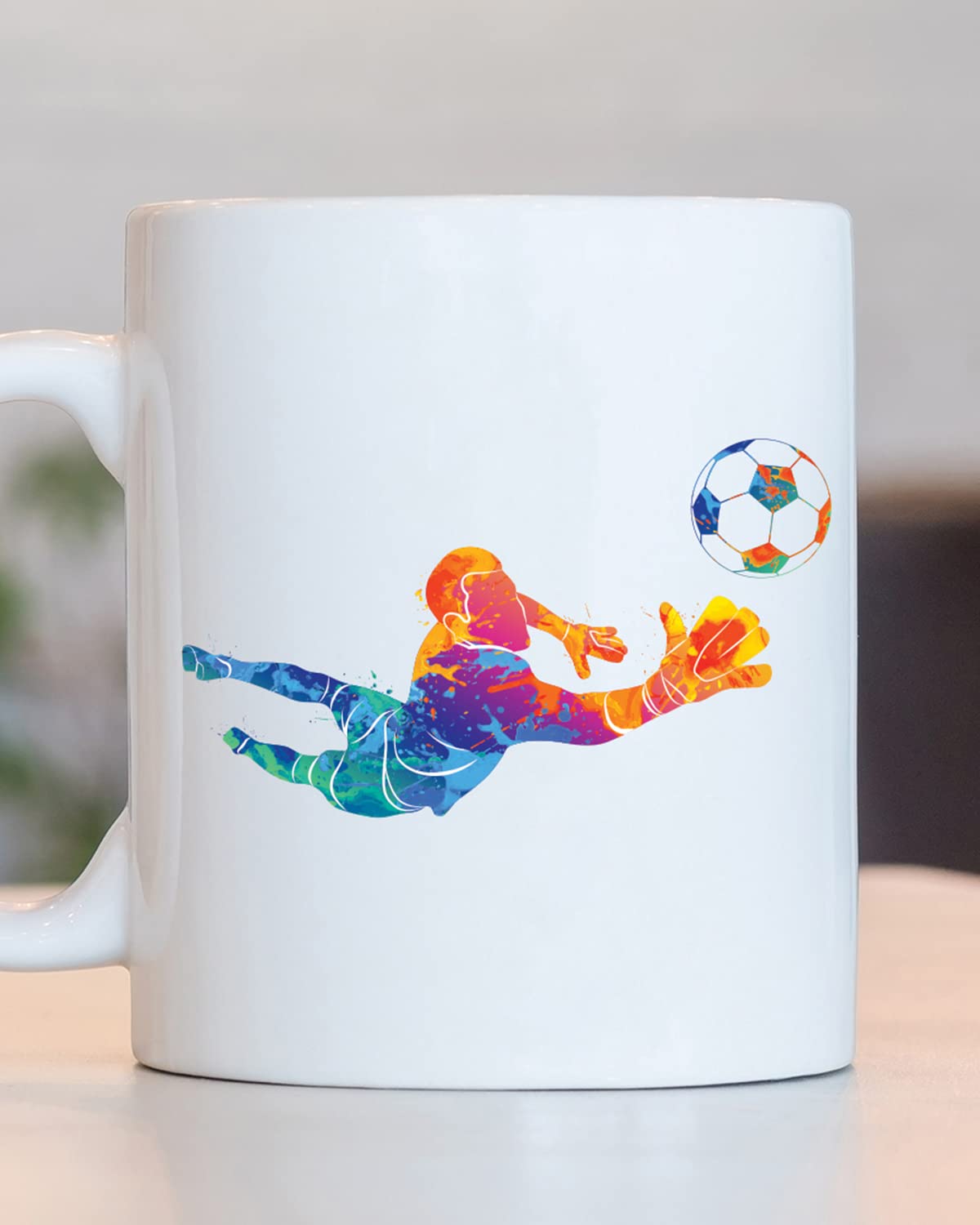 Football Coffee Mug - Unique Gifts for Football Lovers, Football Mugs, Gifts for Football Fans, Soccer Coffee Mug for Husband Boyfriend Birthday, Valentine's Day Football Gift