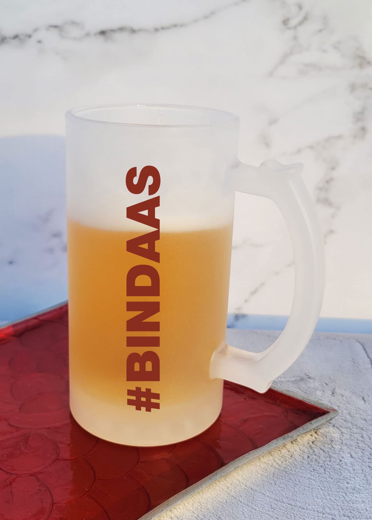 Bindaas - Frosted Beer Mug