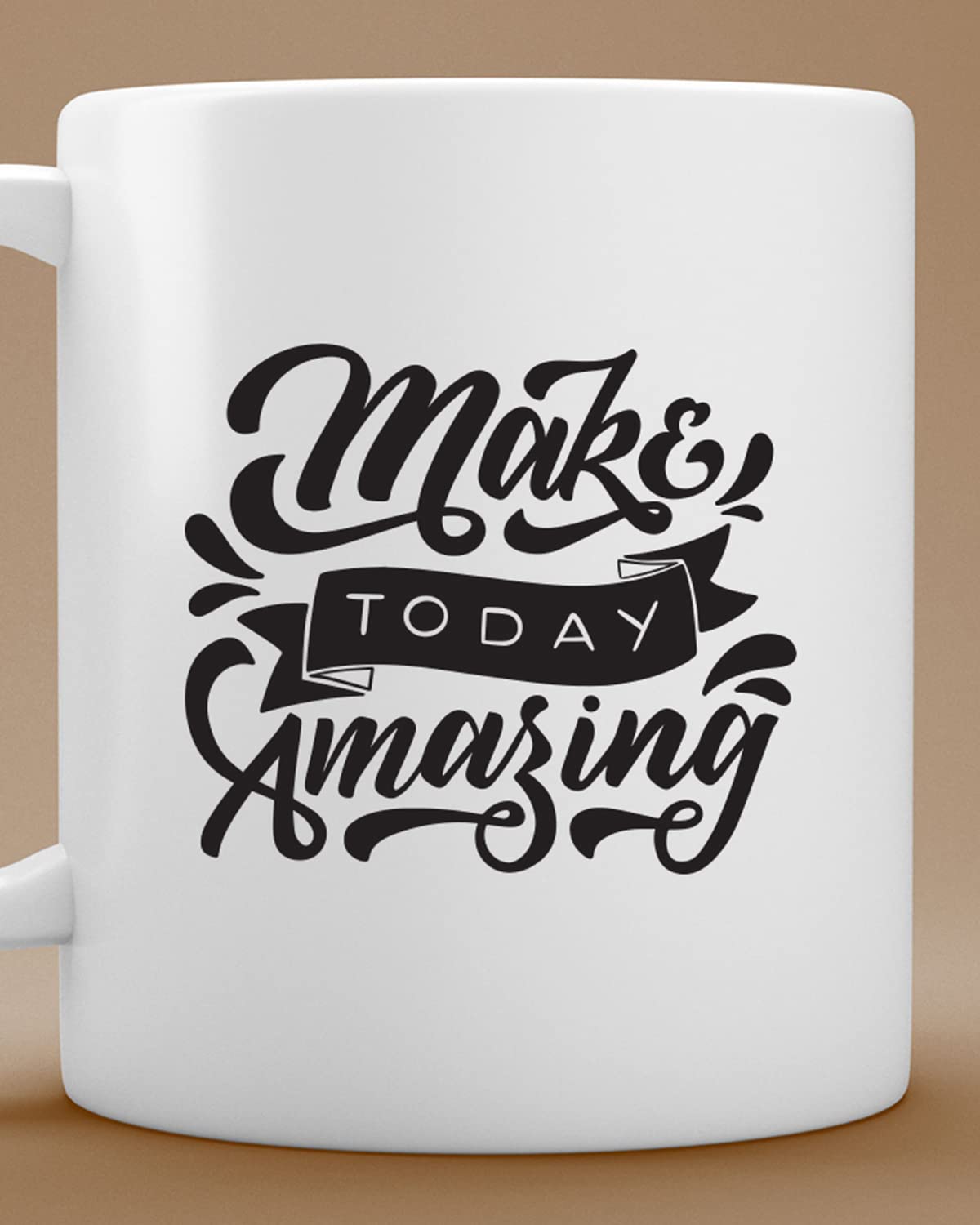 The Pink Magnet Make Today Amazing Coffee Mug - Valentines Day Gift for Wife Husband Girlfriend Boyfriend | Romantic Printed Coffee Mug for Birthday, Anniversary Gift, Valentine's Day Gift, for Someone Special inspiring gifts for boyfriend