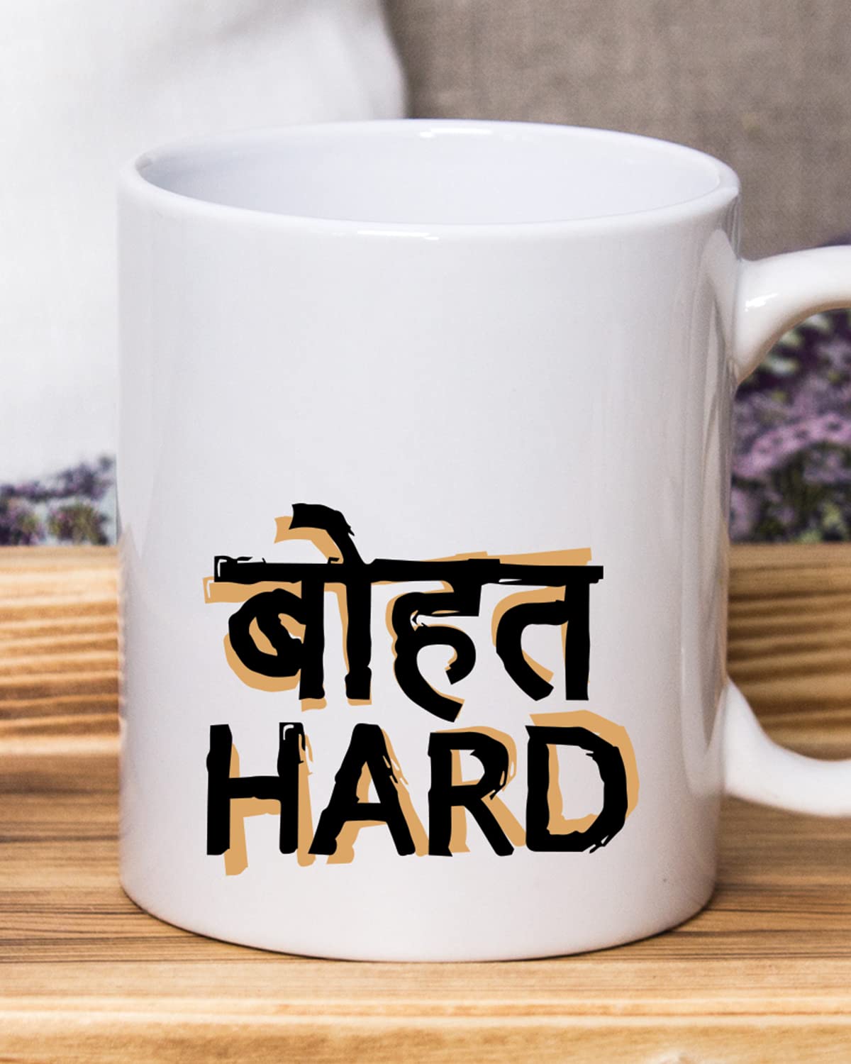 BAHOT Hard Coffee Mug - Gift for Friend, Birthday Gift, Birthday Mug, Printed with Funny & Funky Dialogues, Bollywood & Web Series Mugs, Funny Mugs