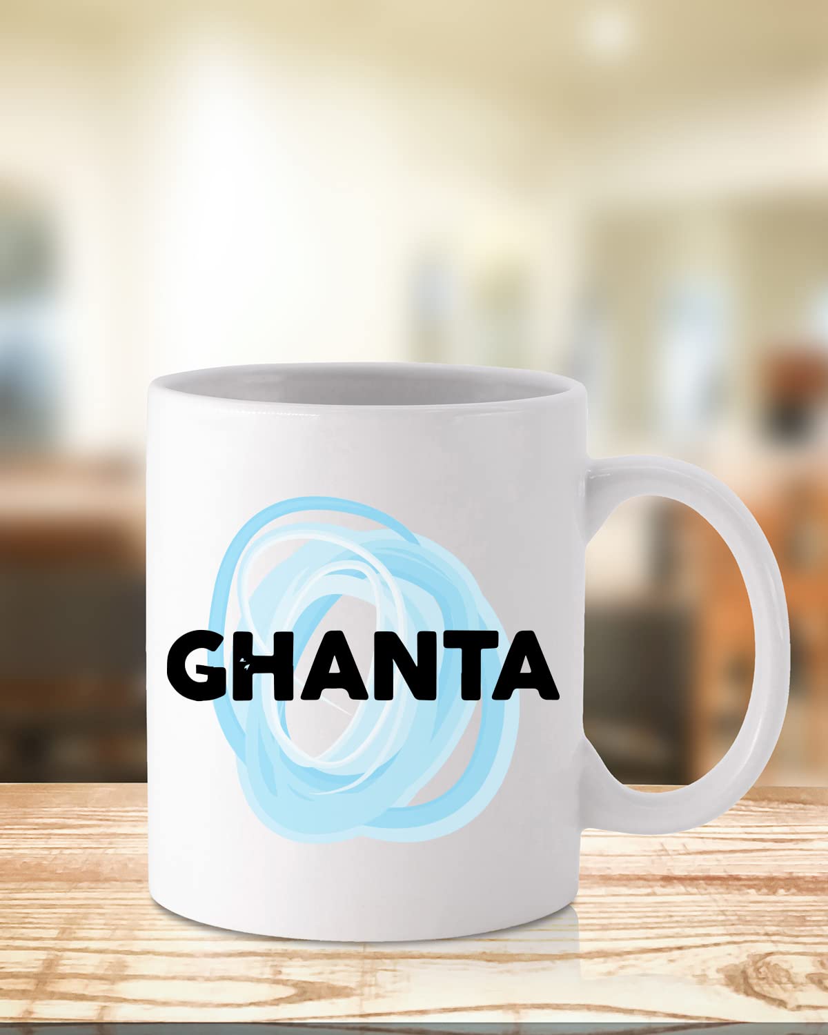 GHANTA Coffee Mug - Gift for Friend, Birthday Gift, Birthday Mug, Sarcasm Quotes Mug, Mugs with Funny & Funky Dialogues, Bollywood Mugs, Funny Mugs for Him & Her