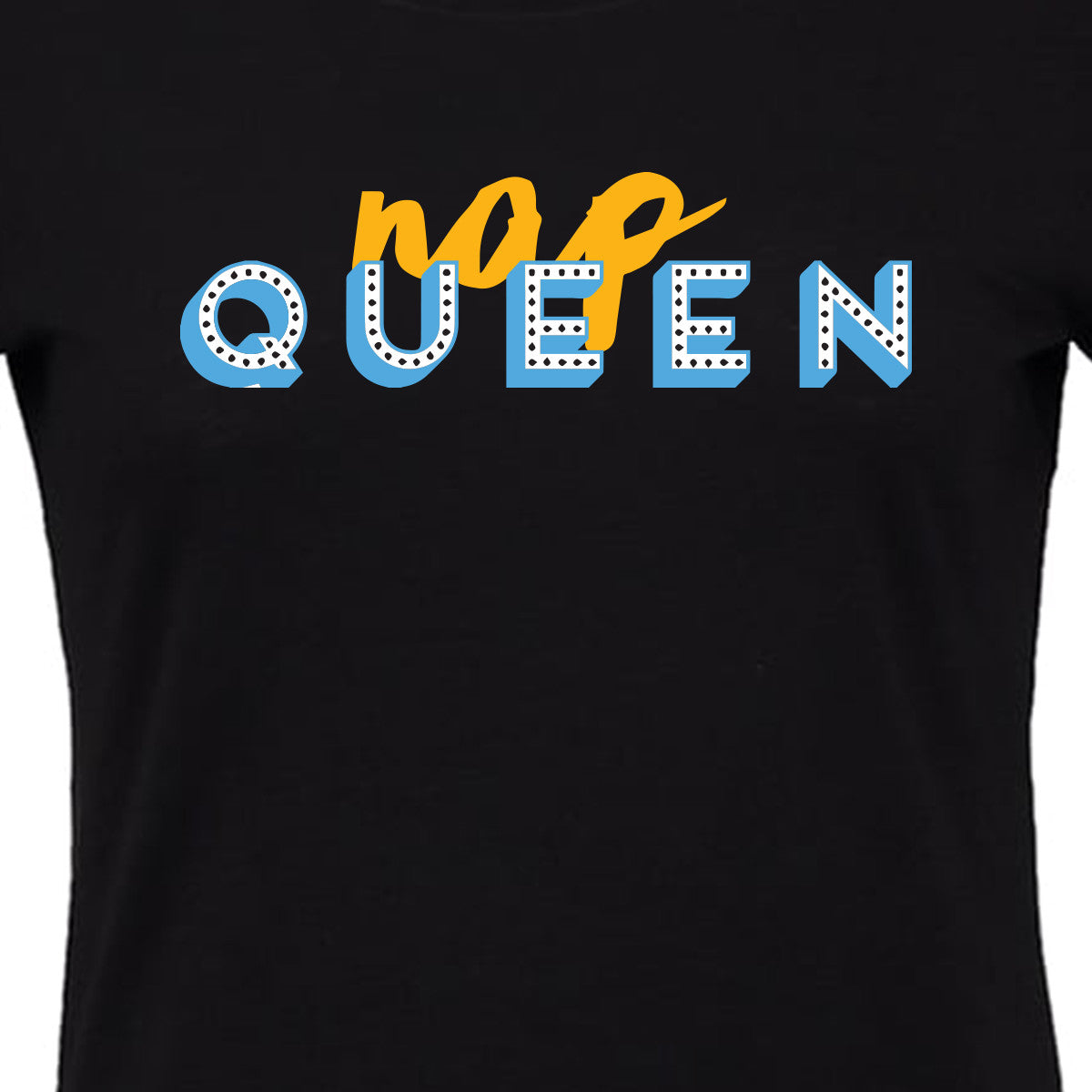 Nap Queen Black T- Shirt