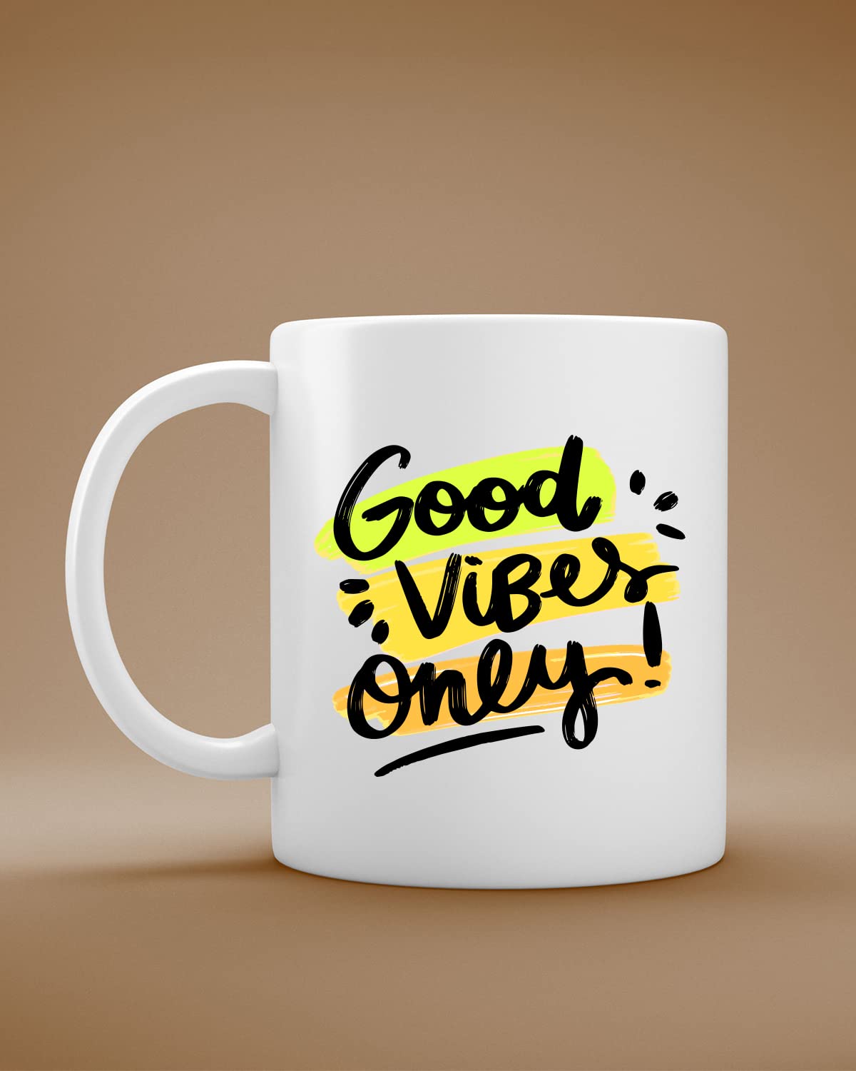 Good Vibes Only Coffee Mug - Valentines Day Gift for Wife Husband Girlfriend