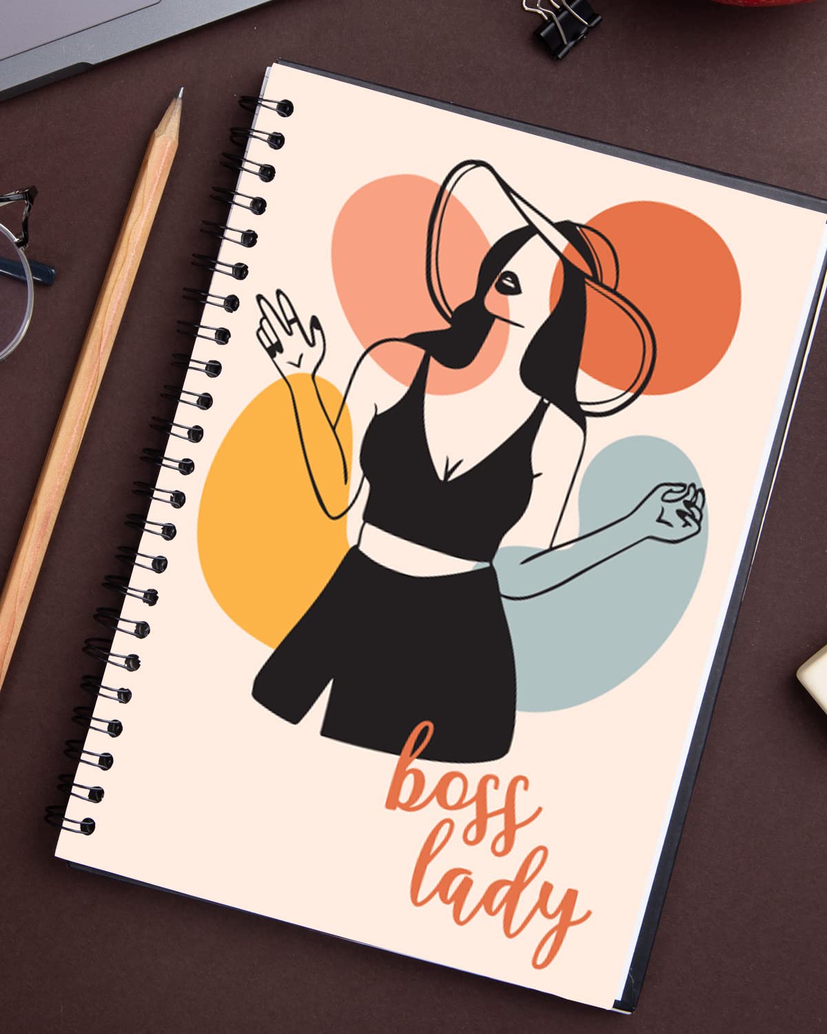 Boss Lady Spiral Notebook