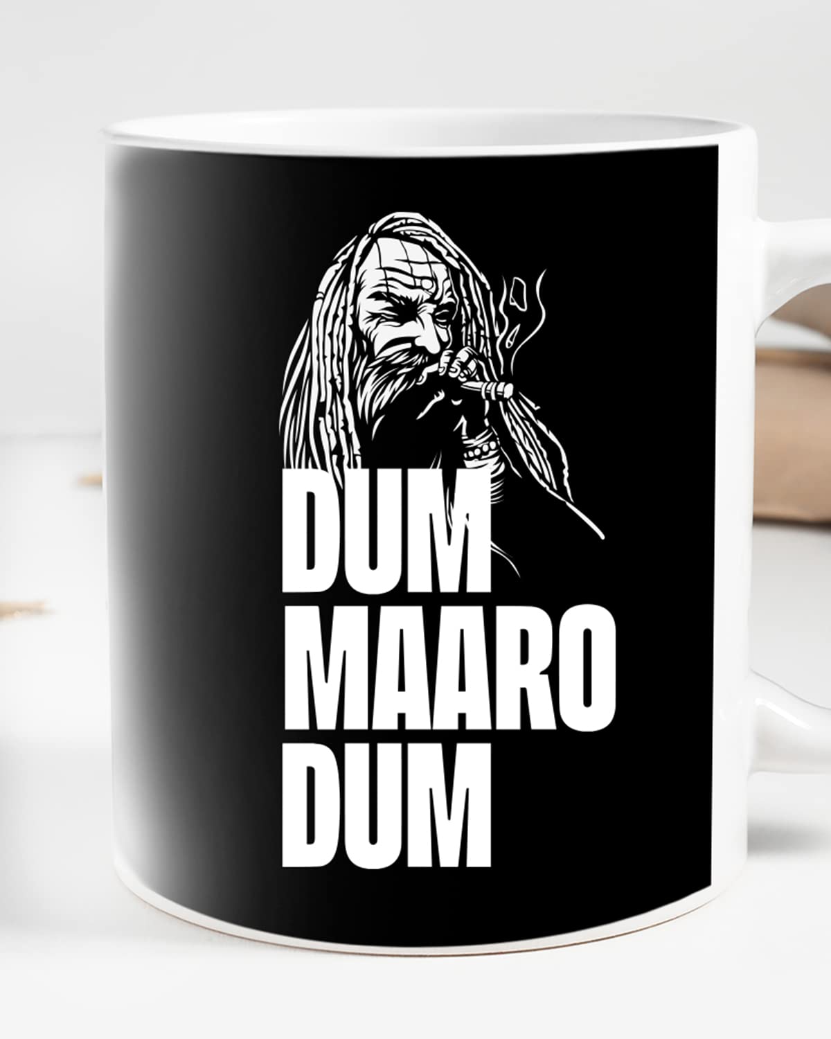 DUM MAARO DUM Coffee Mug - Gift for Friend, Birthday Gift, Birthday Mug, Motivational Quotes Mug, Mugs with Funny & Funky Dialogues, Bollywood Mugs, Funny Mugs for Him & Her