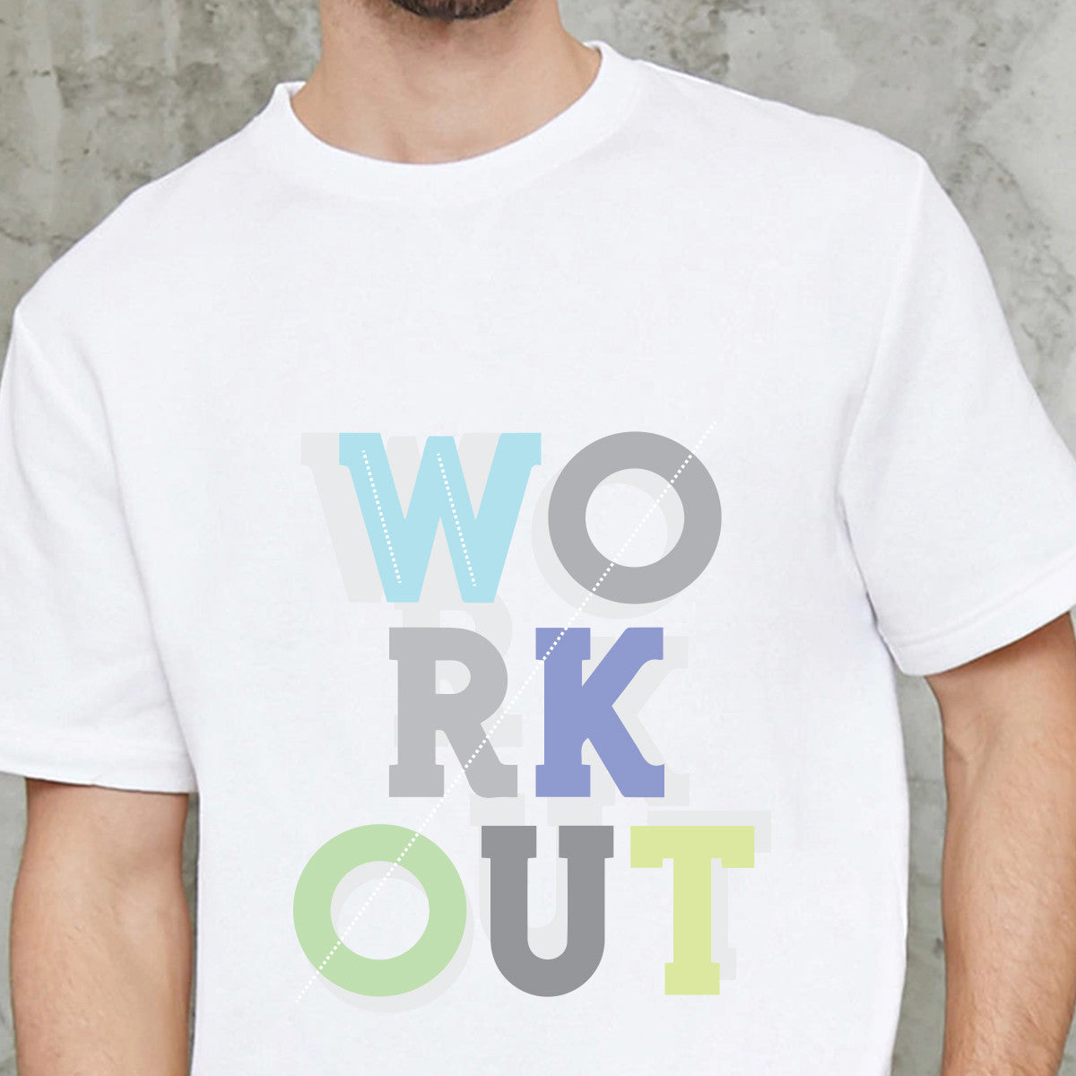 Workout Round Neck T-shirt