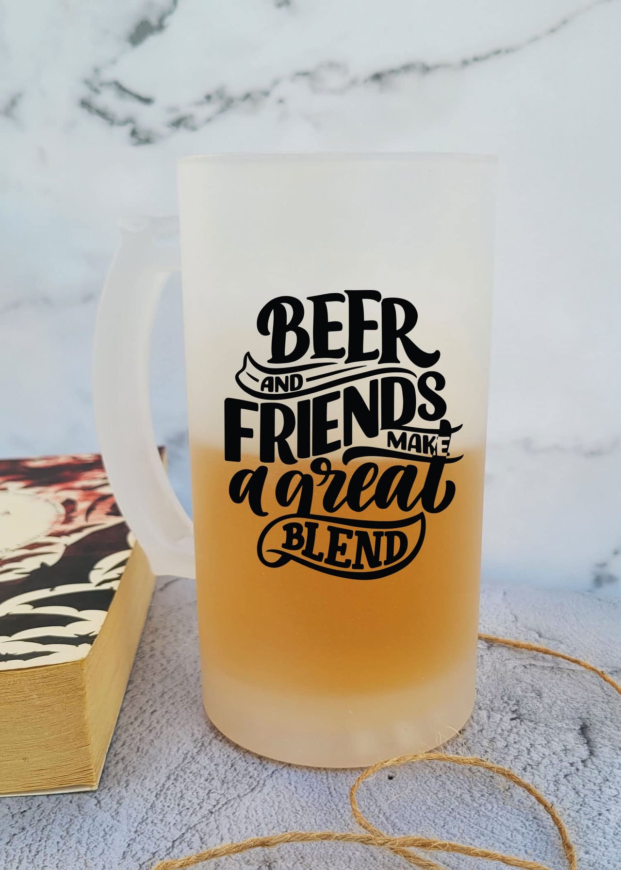 the pink magnet Beer & Friends - Frosted Beer Mug