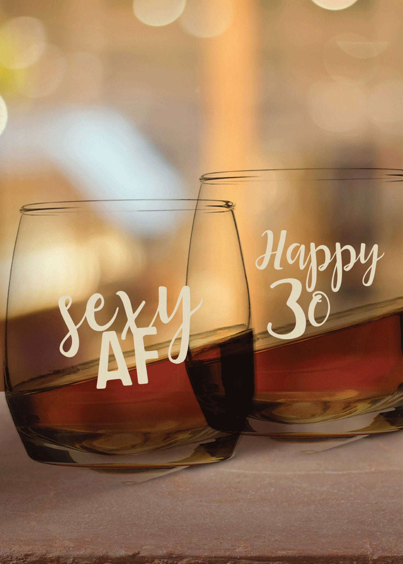 Personalized Whiskey Glasses - Set Of 2
