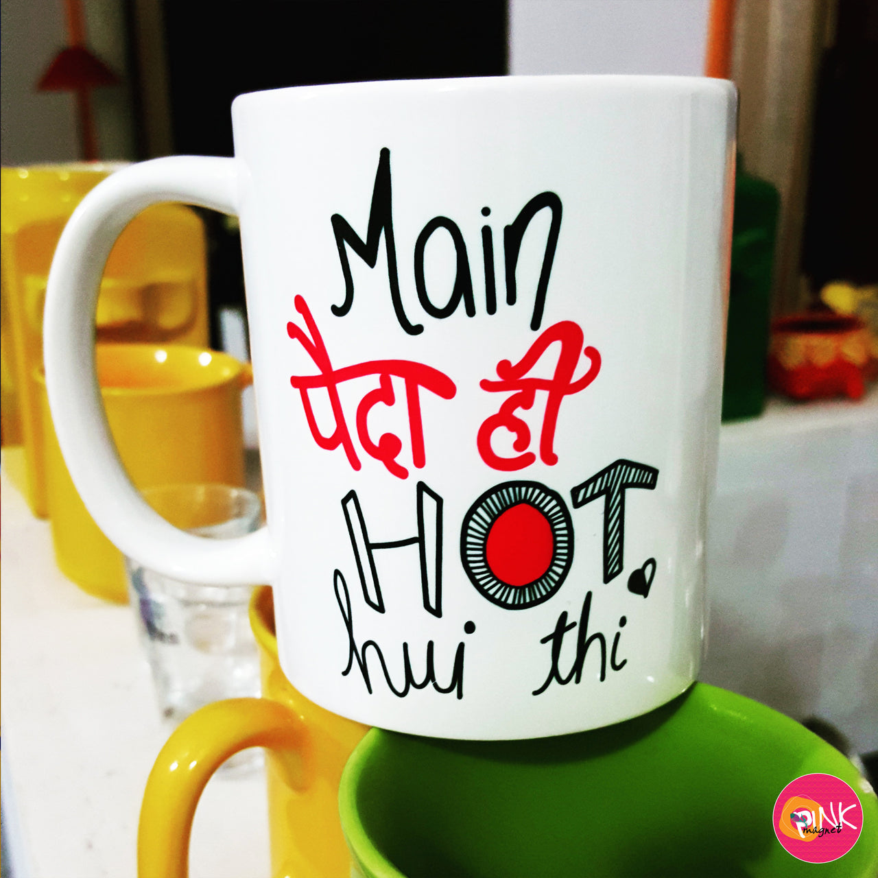 Main Paida hi Hot Hui thi White Mug