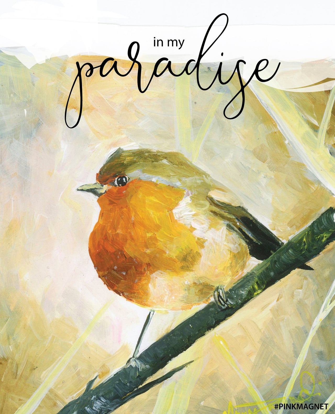 In My Paradise - Wall Art