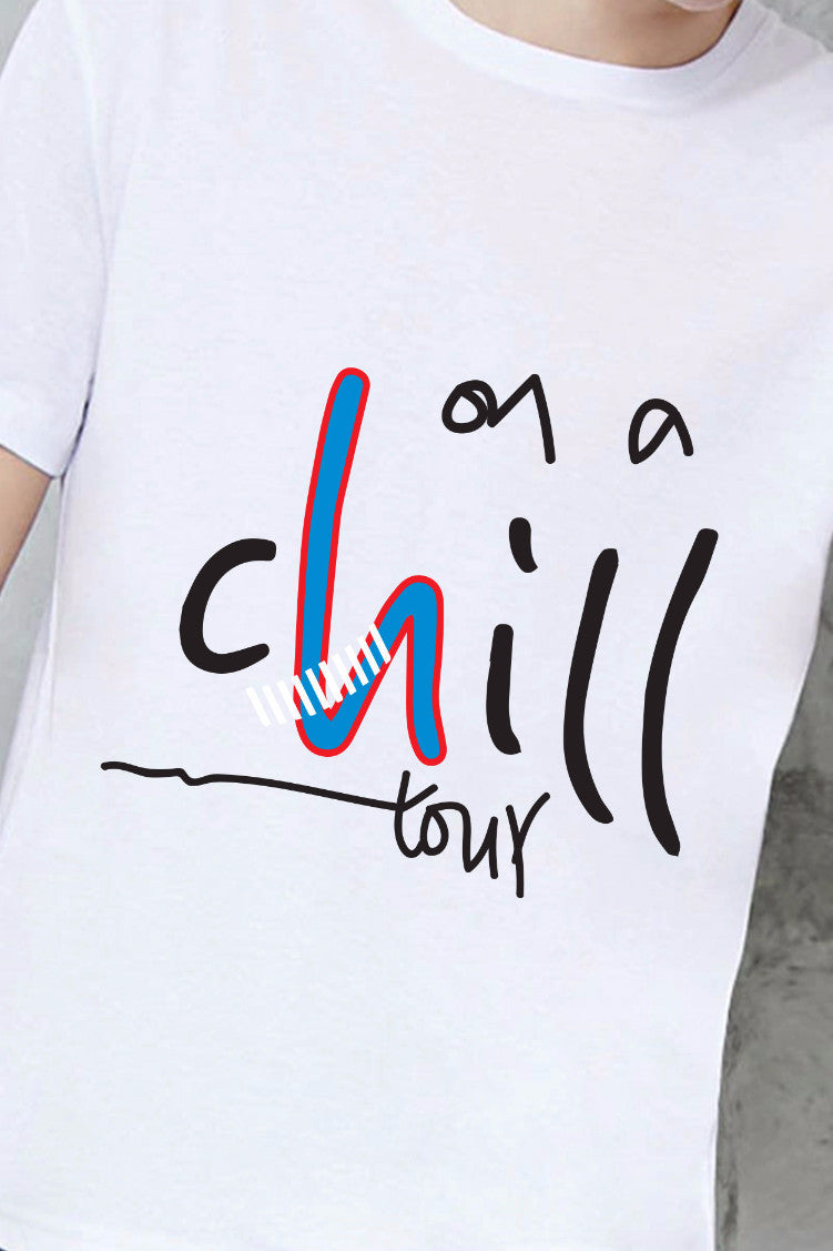 On a Chill Tour Round Neck T-shirt