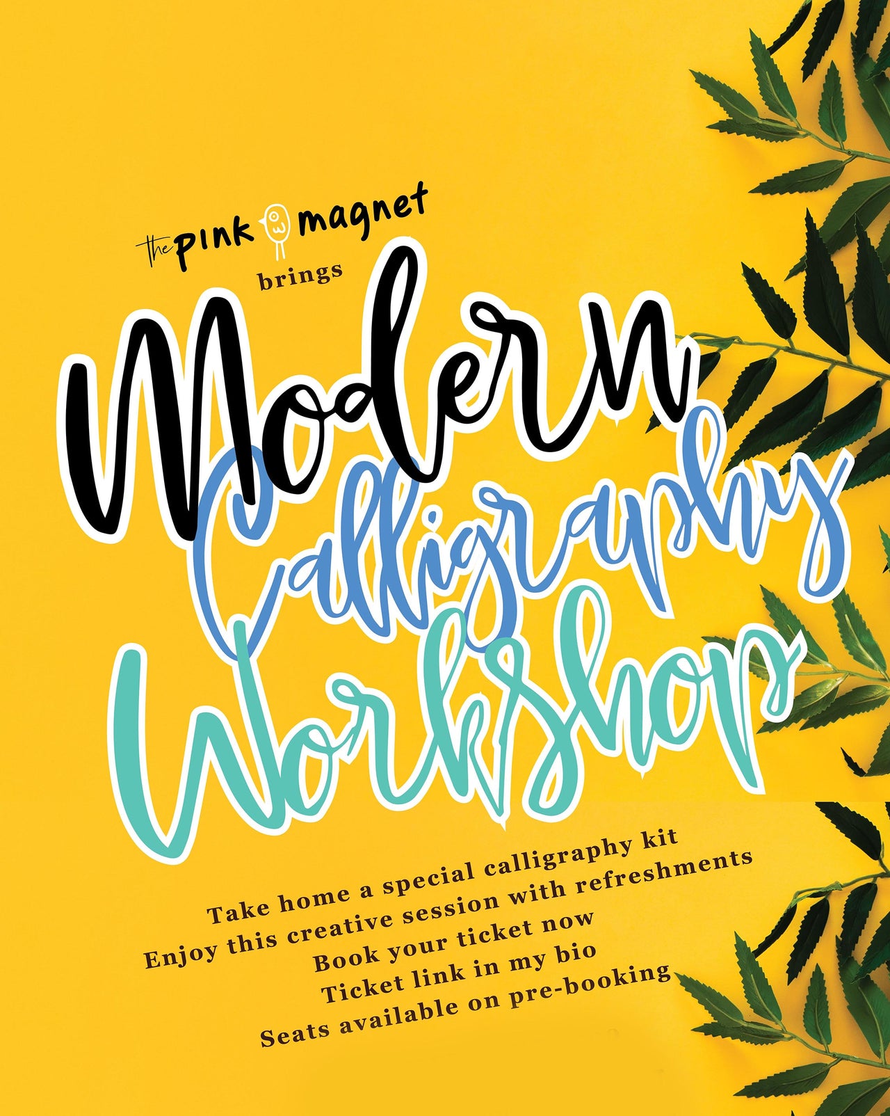 Calligraphy Workshop Dec 22, 2019, Delhi